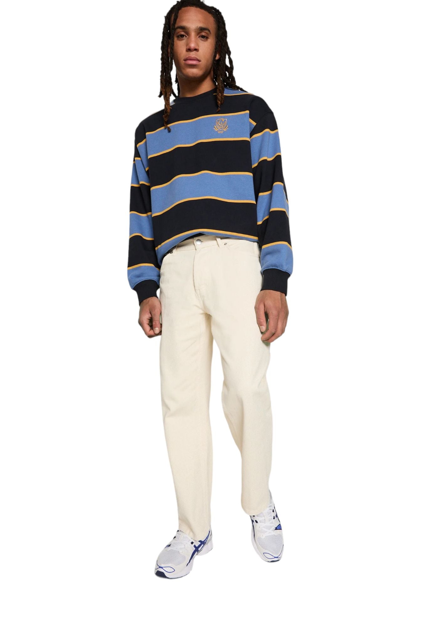 Obey | Pantaloni Hardwork Carpenter Uomo Unbleached - Fabbrica Ski Sises