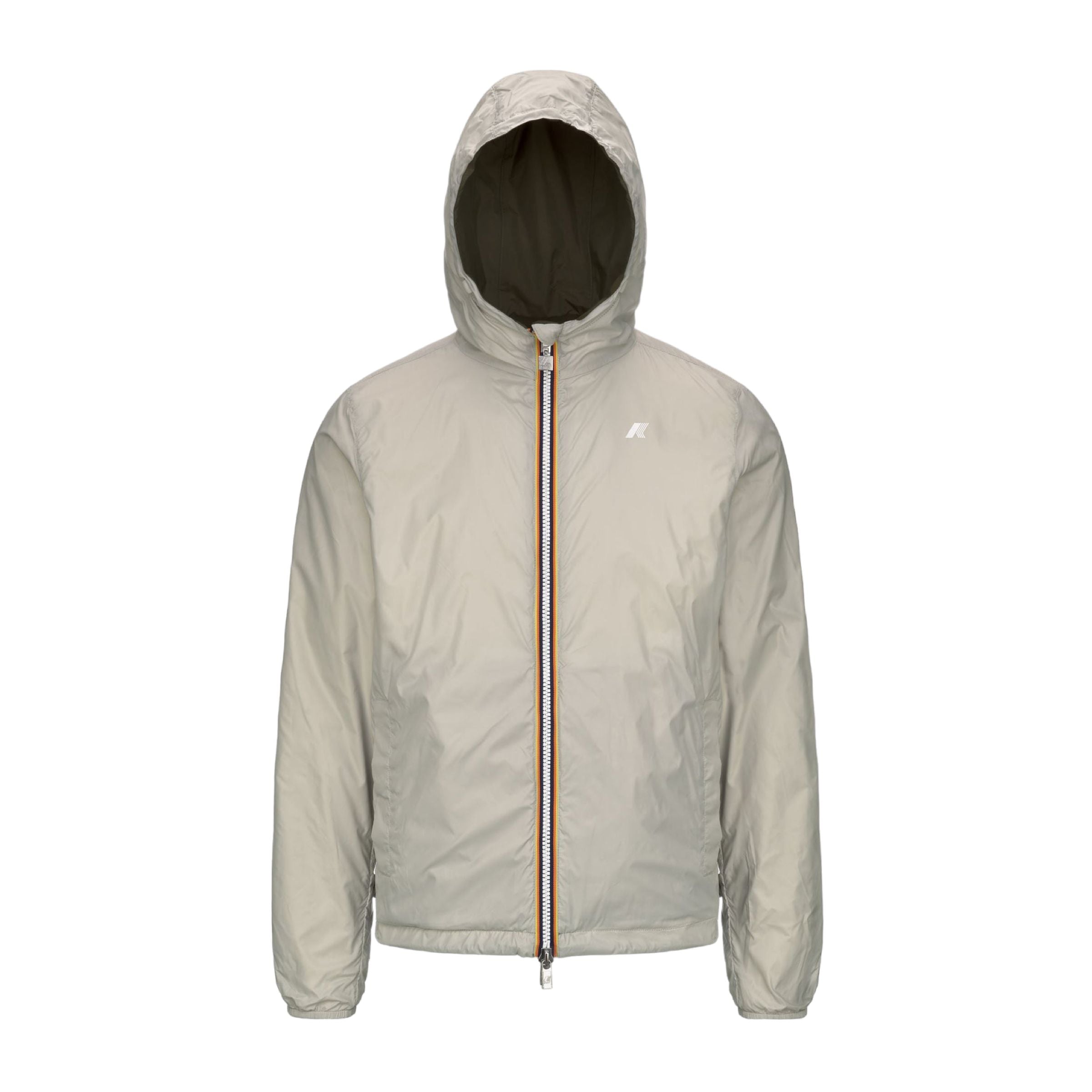 Kway | Giacca Jake Eco Plus Reversible Uomo Green/Beige - Fabbrica Ski Sises