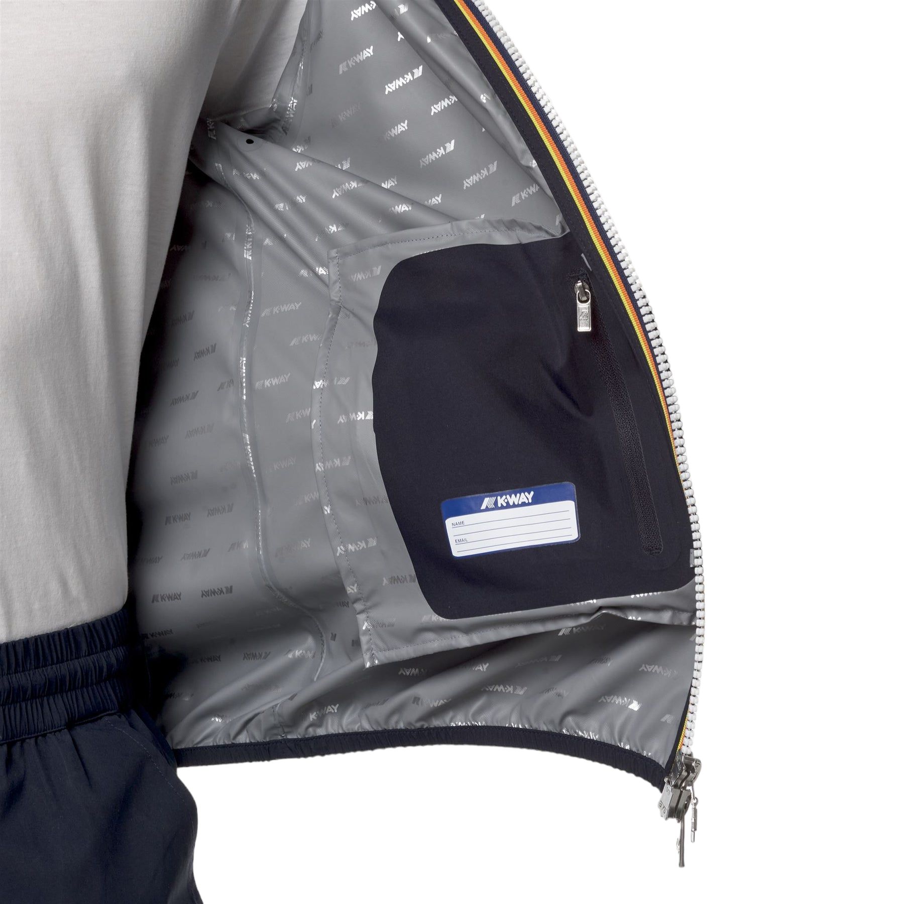 Kway | Giacca Jack Stretch Dot Uomo Blue Depth - Fabbrica Ski Sises