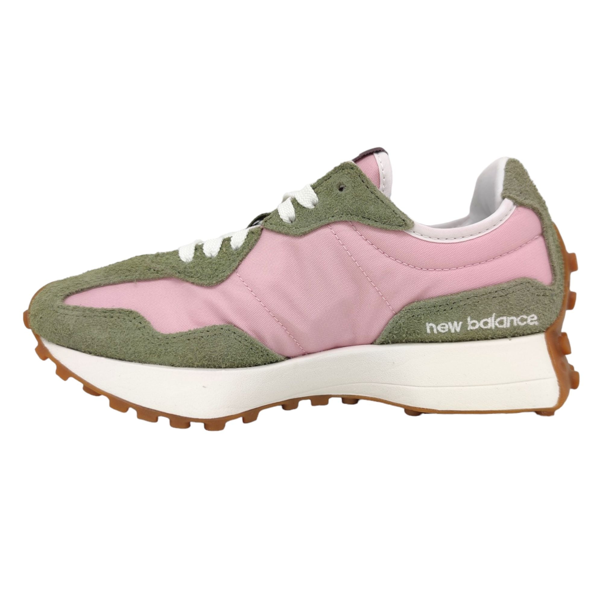 New Balance | Scarpe 327 Donna Dark Olivine/Pink Sugar - Fabbrica Ski Sises