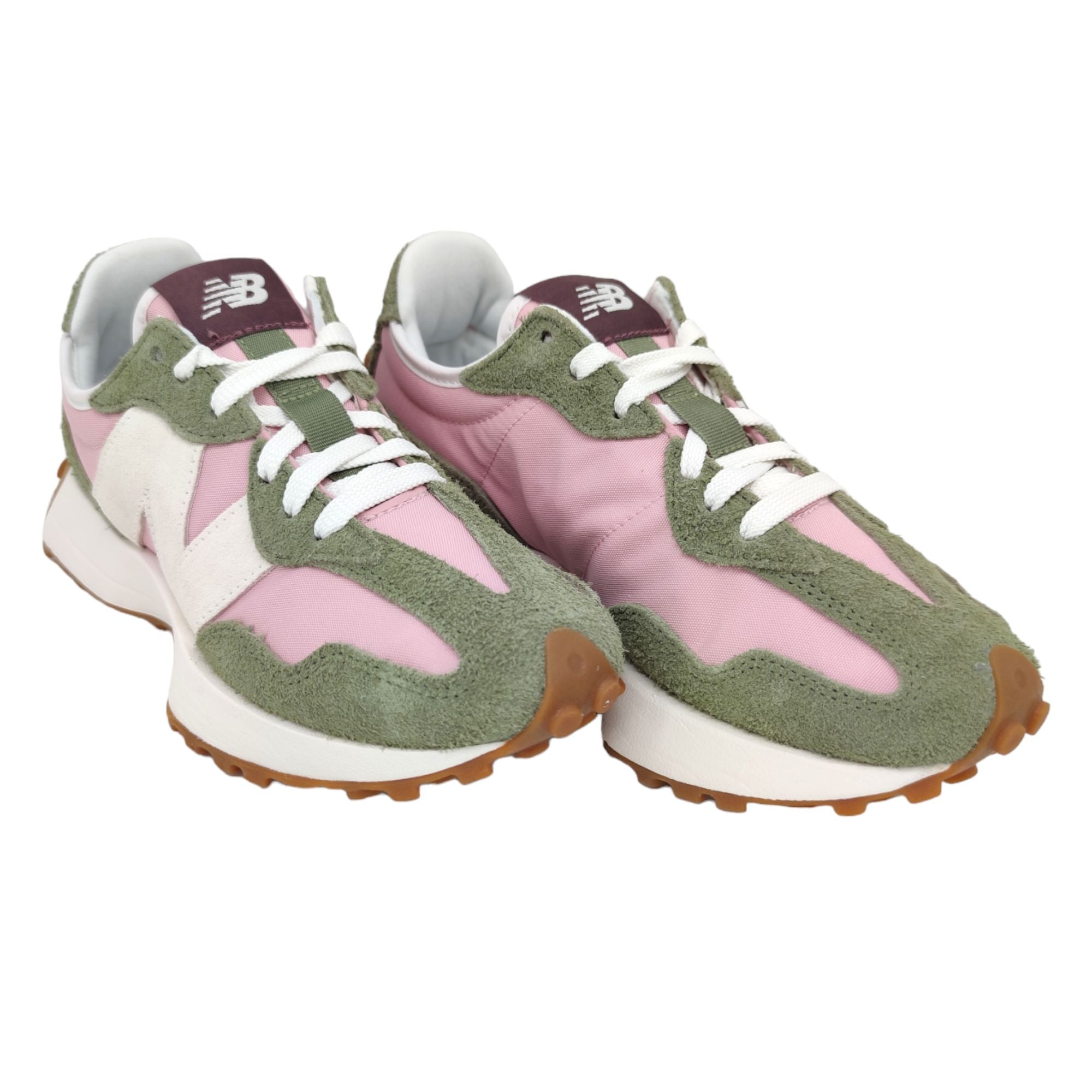 New Balance | Scarpe 327 Donna Dark Olivine/Pink Sugar - Fabbrica Ski Sises