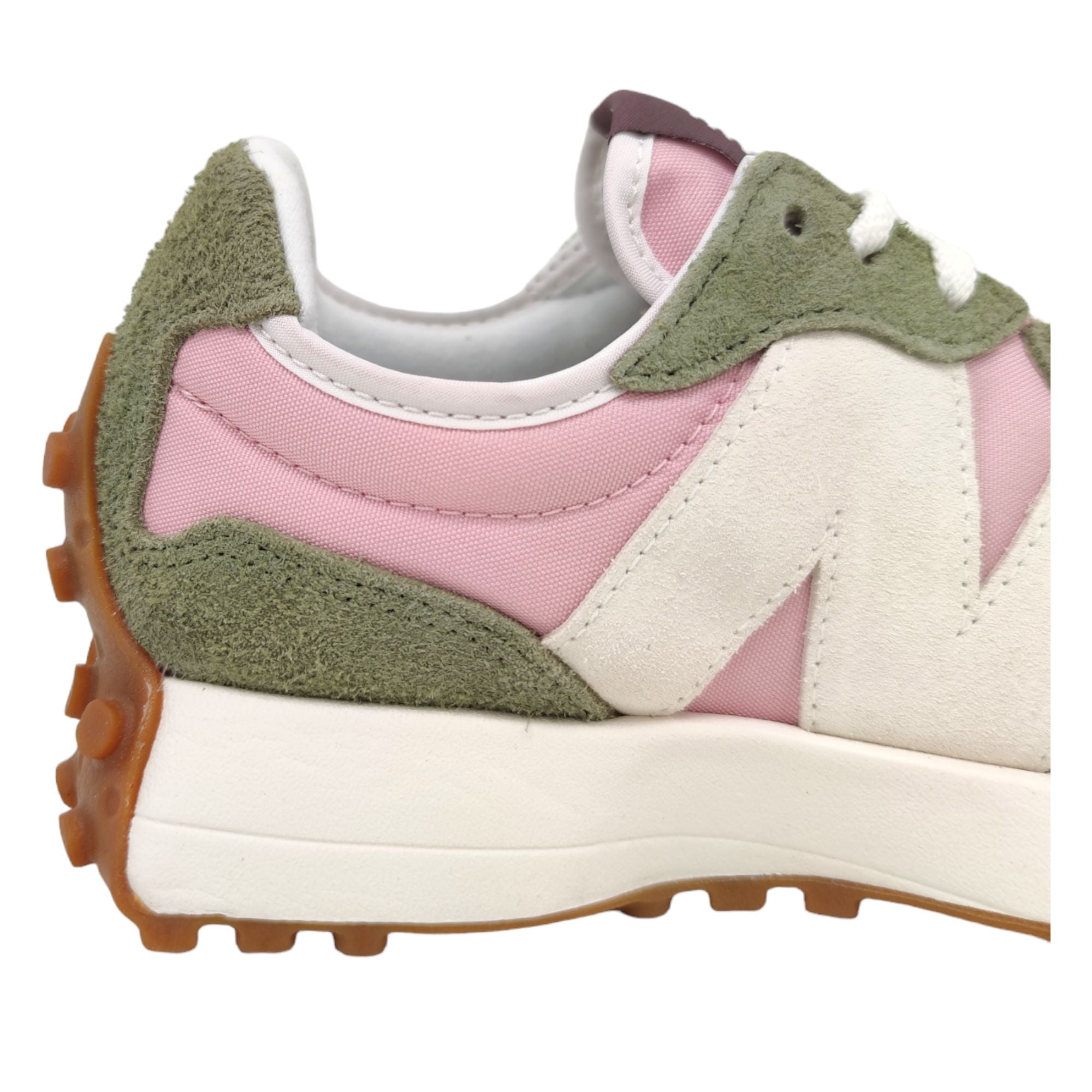 New Balance | Scarpe 327 Donna Dark Olivine/Pink Sugar - Fabbrica Ski Sises