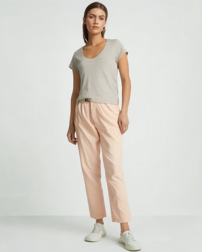 White Sand | Pantaloni Marilyn Donna Pink - Fabbrica Ski Sises