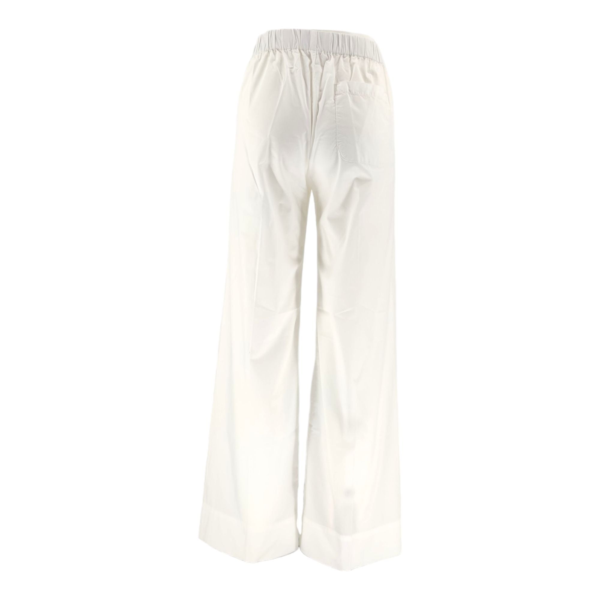 True Nyc | Pantaloni Pensil Supima Donna Ivory - Fabbrica Ski Sises