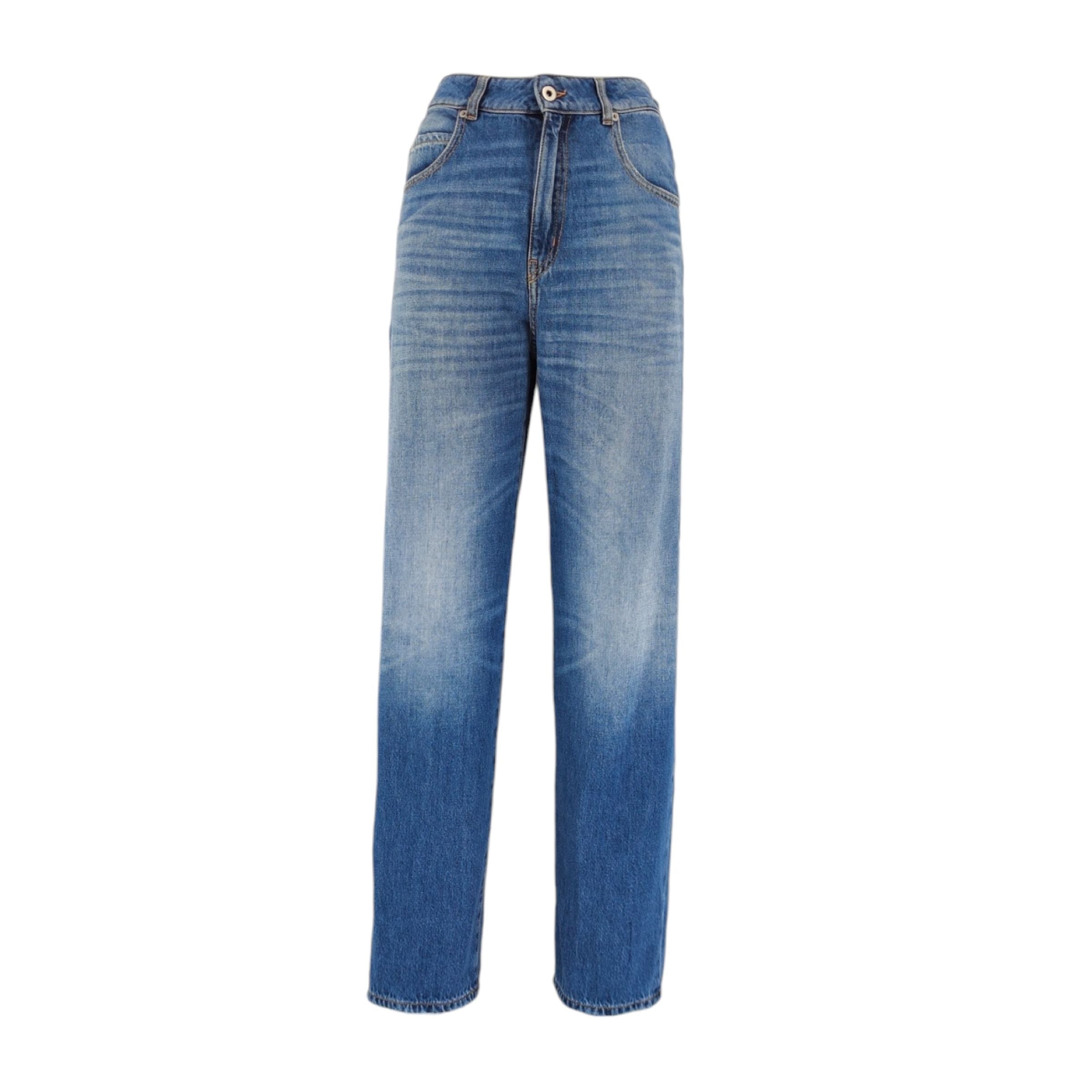True Nyc | Pantaloni Marta Donna Medium Wash - Fabbrica Ski Sises