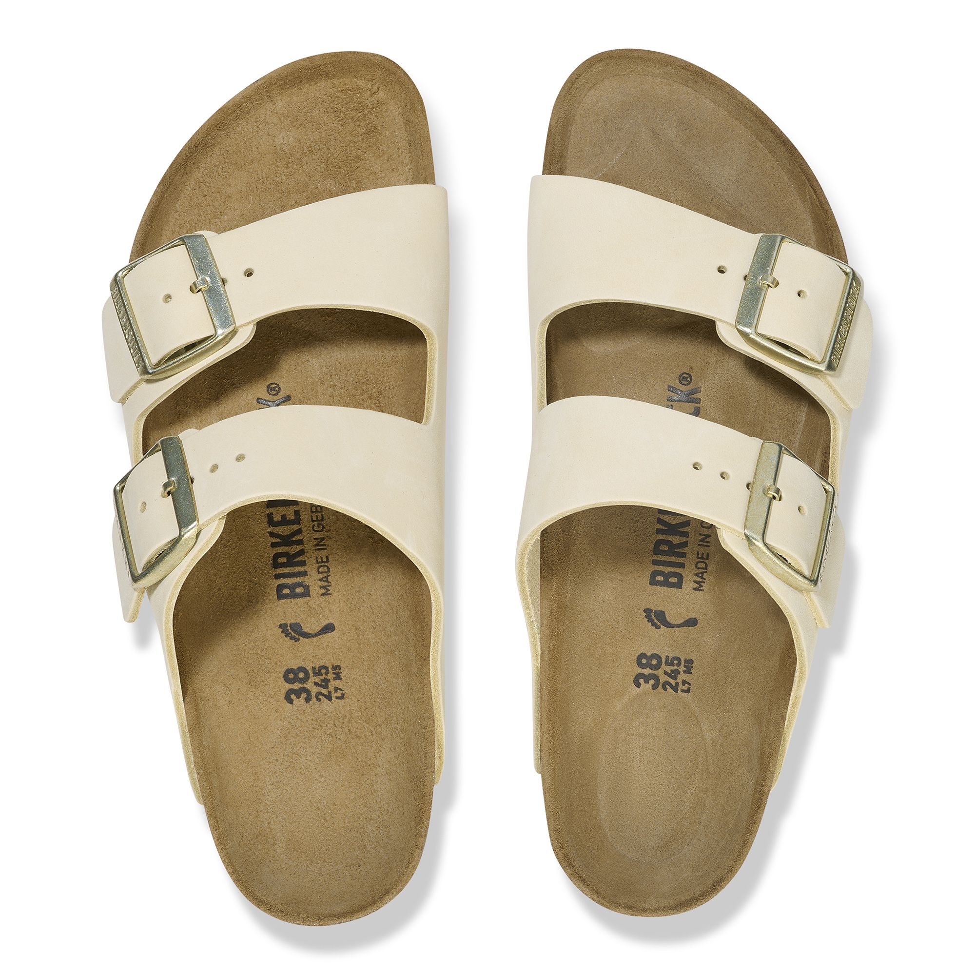 Birkenstock | Sandali Arizona Donna Ecru - Fabbrica Ski Sises