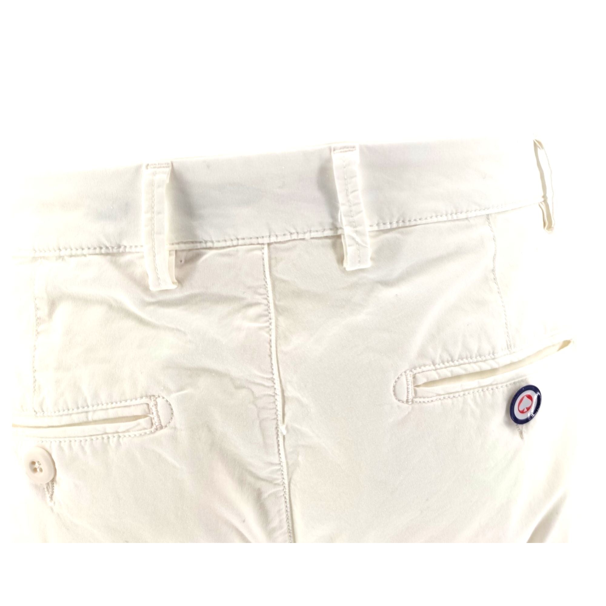 Modfitter | Pantaloni Carnaby Popeline Uomo Off White - Fabbrica Ski Sises