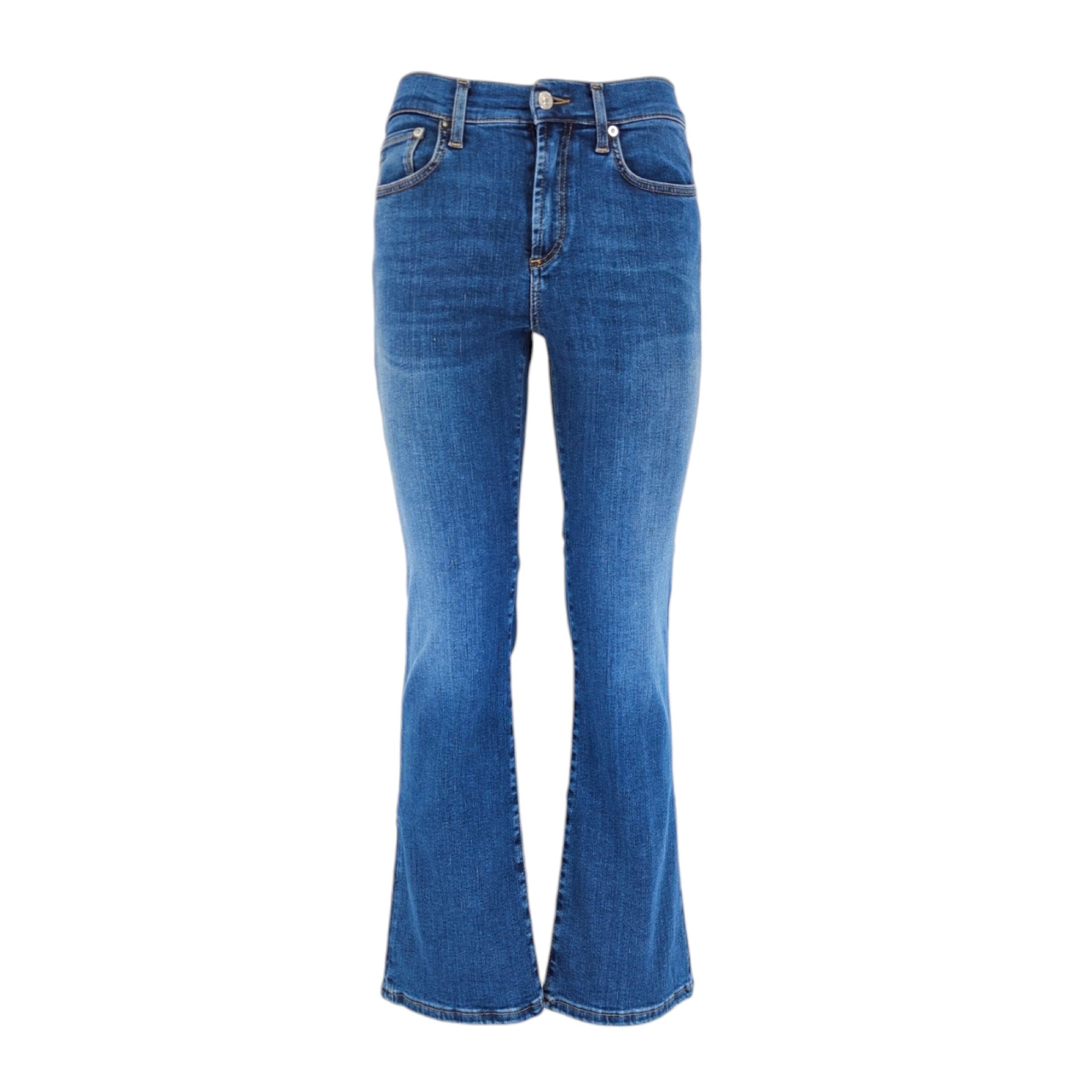 Roy Rogers | Pantaloni Zandra Hem Donna Denim Joan - Fabbrica Ski Sises