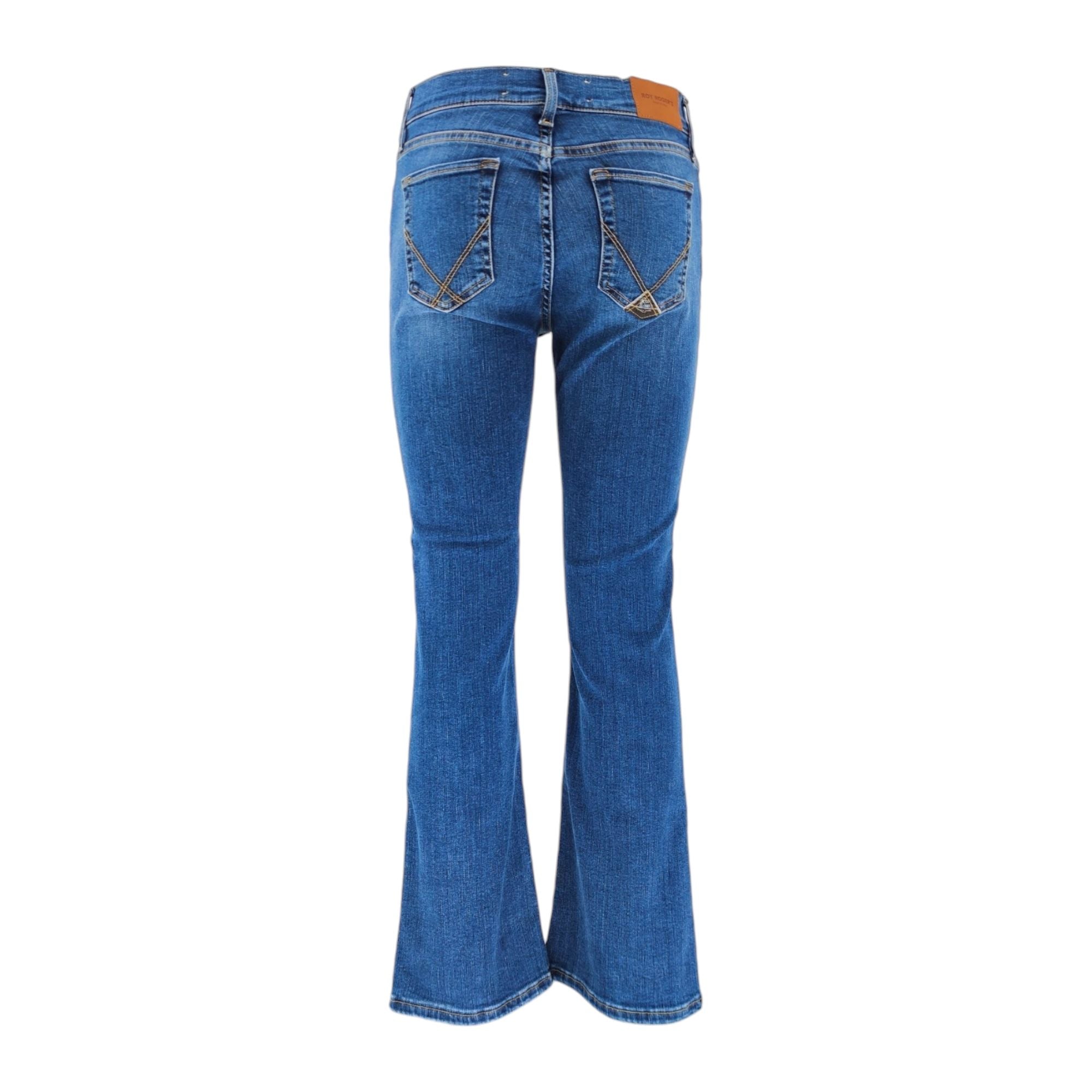 Roy Rogers | Pantaloni Zandra Hem Donna Denim Joan - Fabbrica Ski Sises