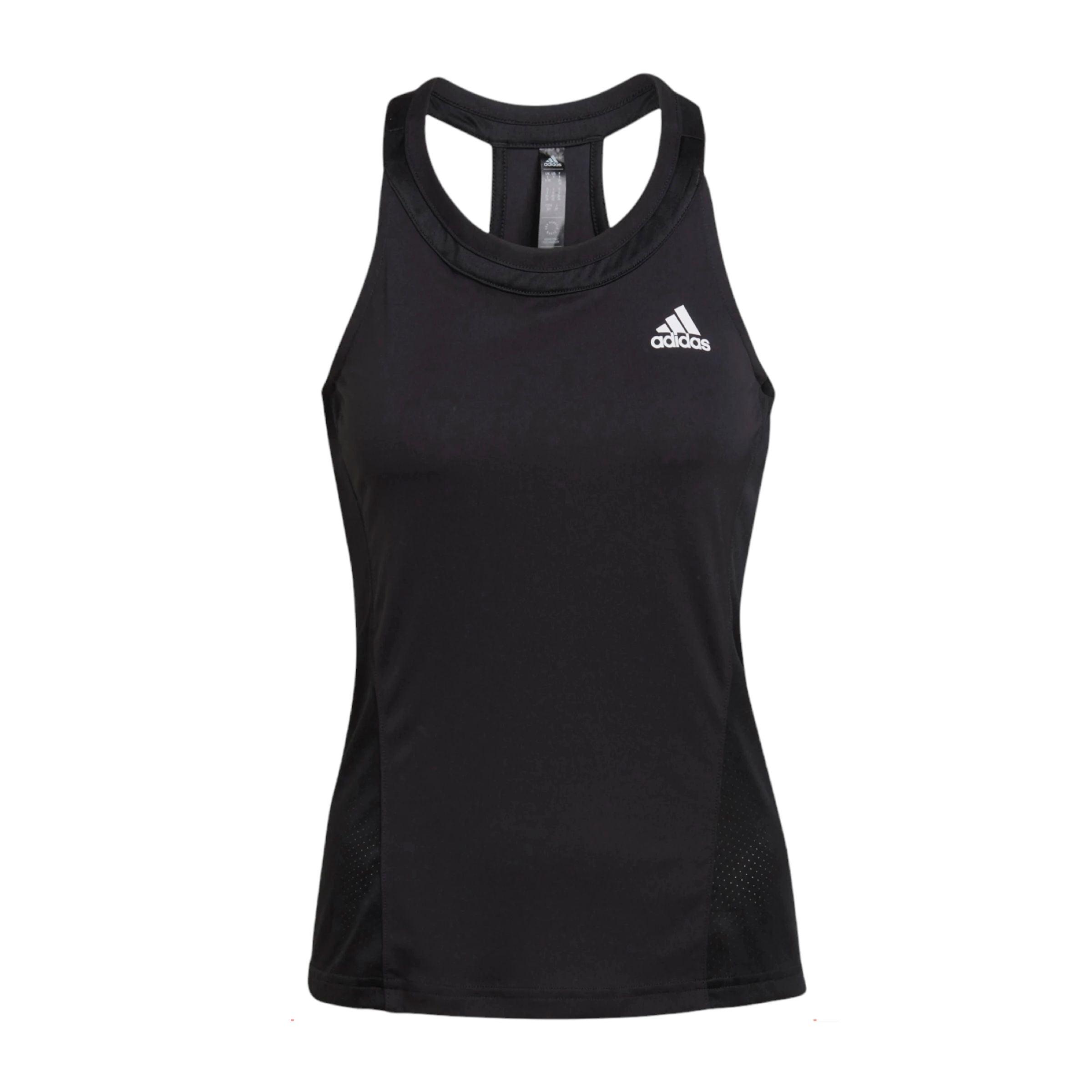 Adidas | Canotta Club Donna Black/White - Fabbrica Ski Sises