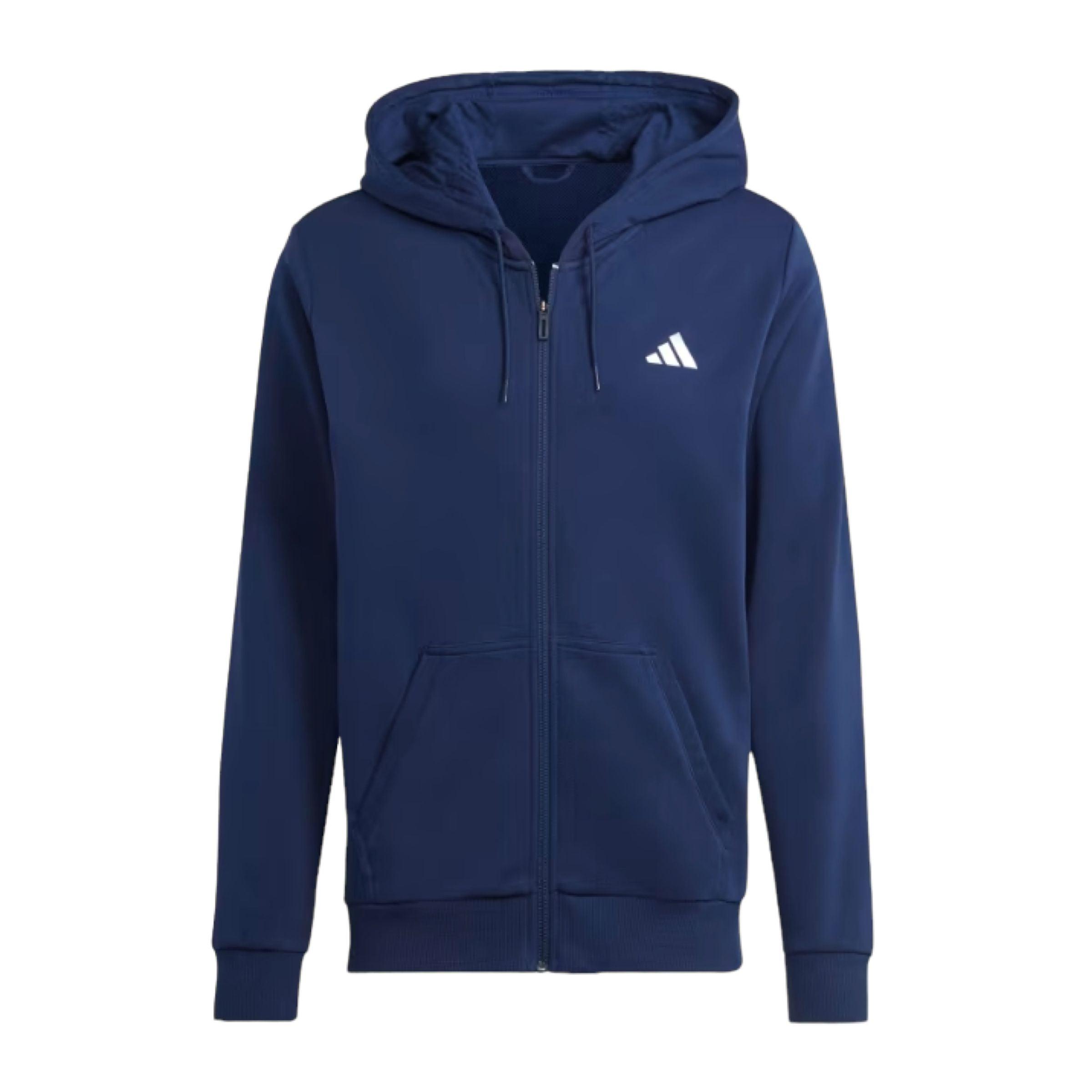 Adidas | Maglia Club TeamWear Full Zip Uomo Collegiate Navy - Fabbrica Ski Sises
