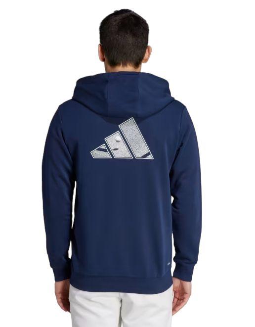 Adidas | Maglia Club TeamWear Full Zip Uomo Collegiate Navy - Fabbrica Ski Sises