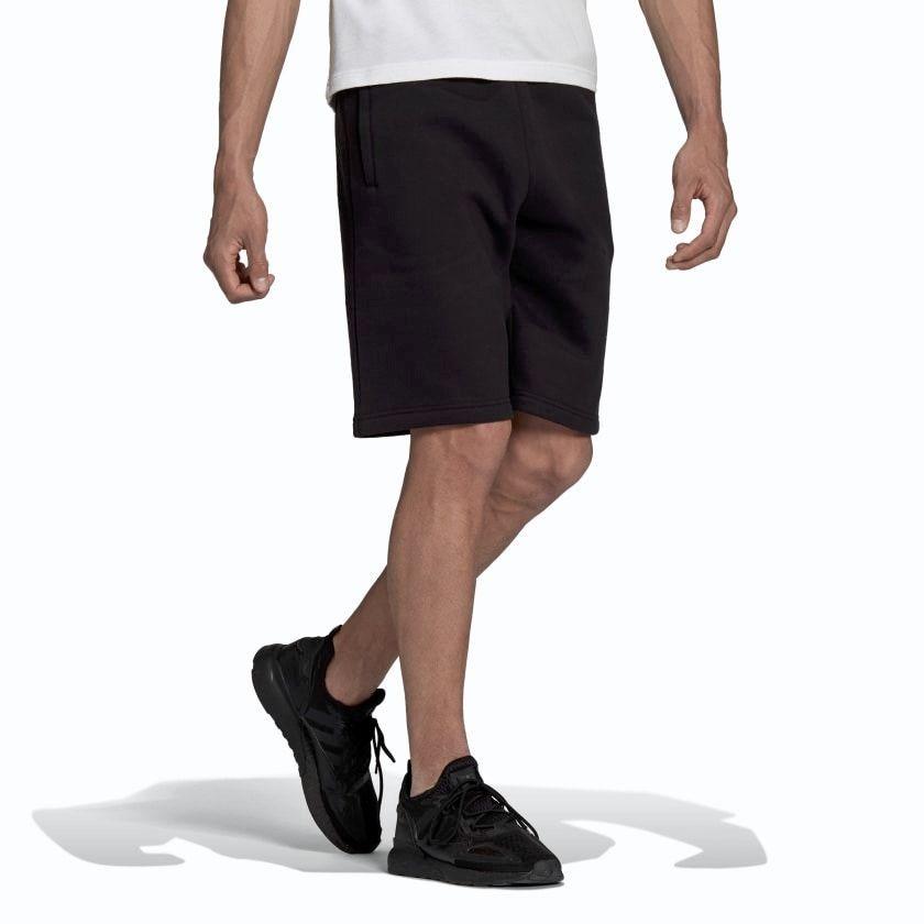 Adidas | Pantaloncini Adicolor Essentials Trefoil Uomo Neri - Fabbrica Ski Sises