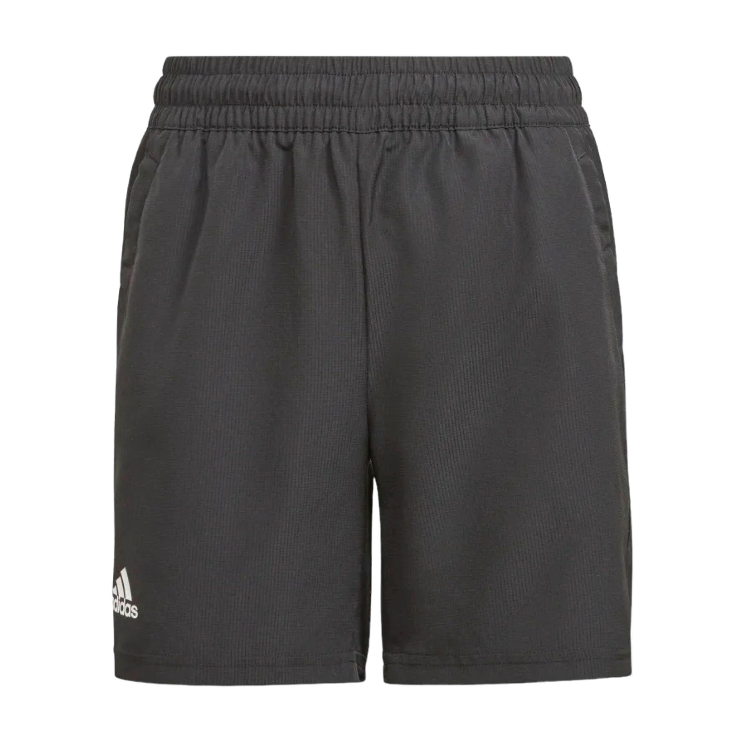 Adidas | Pantaloncini Club Bambino Black/White - Fabbrica Ski Sises