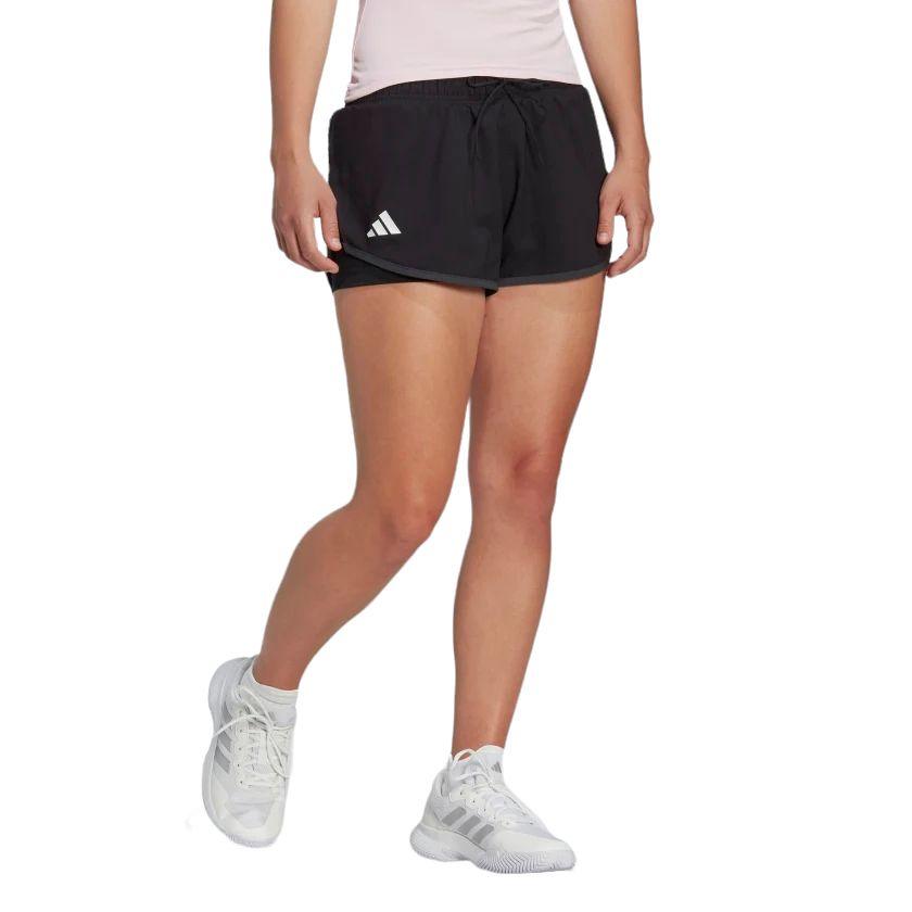 Adidas | Pantaloncini Club Donna Black - Fabbrica Ski Sises