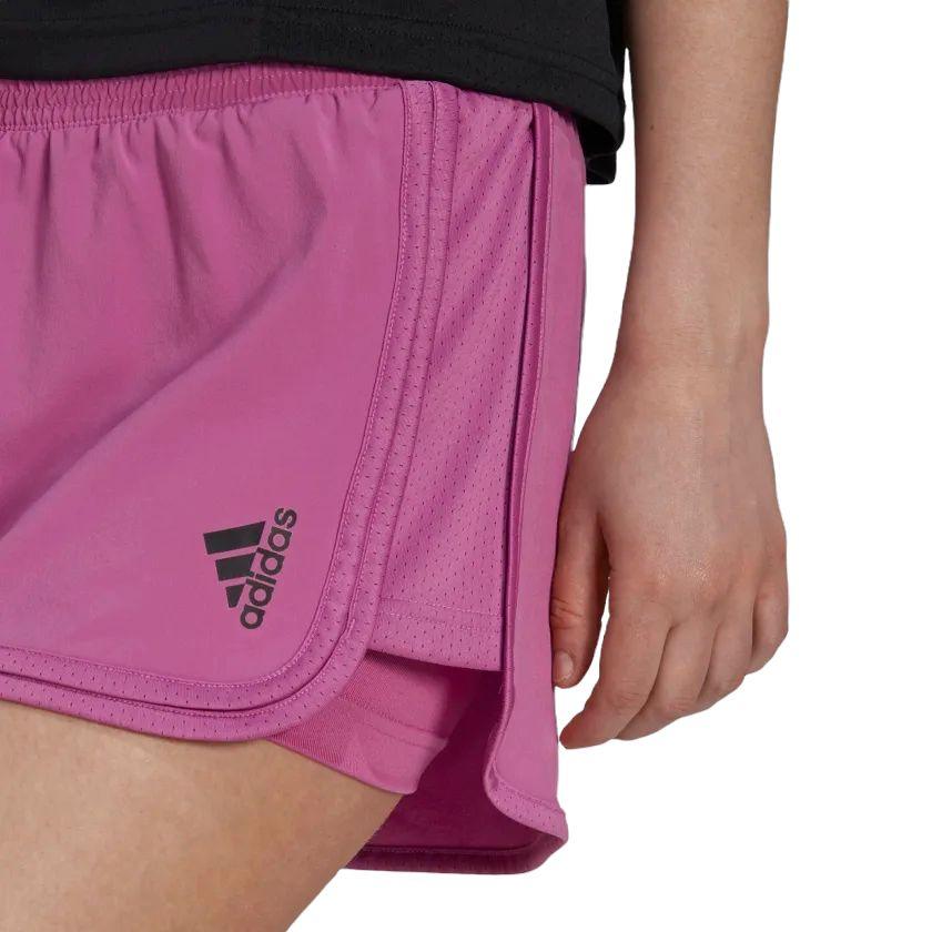 Adidas | Pantaloncini Club Donna Semi Pulse Lilac - Fabbrica Ski Sises