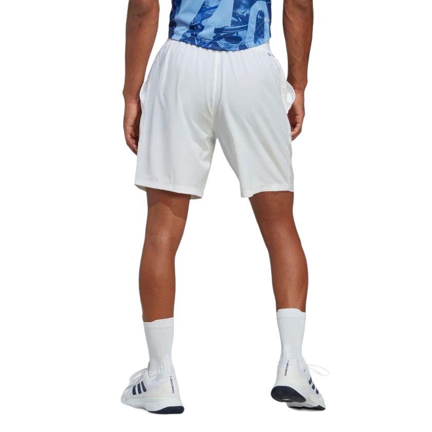 Adidas | Pantaloncini Club Stretch Woven Uomo White - Fabbrica Ski Sises