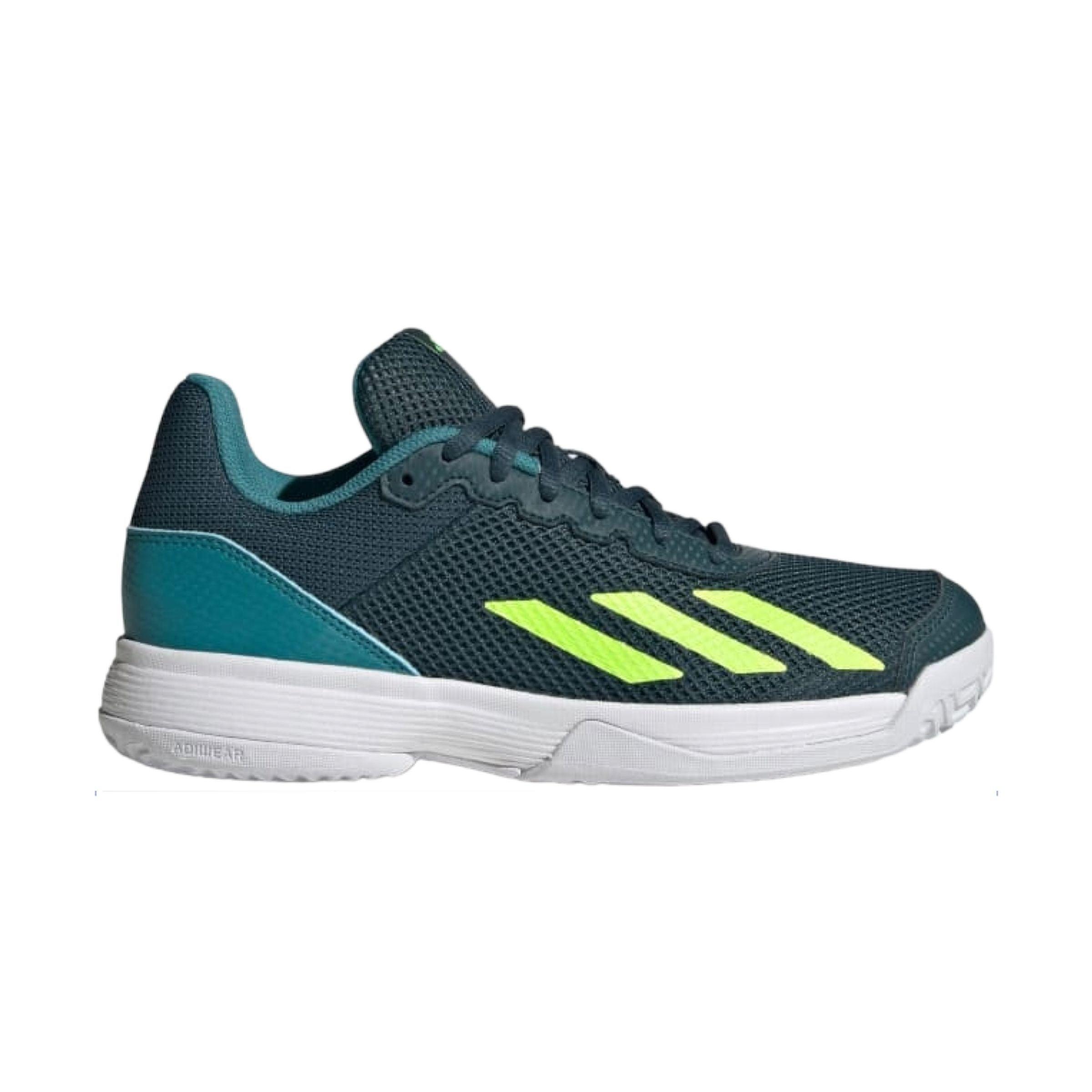 Adidas | Scarpe Courtflash Junior Arctic Night/Lucid Lemon/Arctic Fusion - Fabbrica Ski Sises