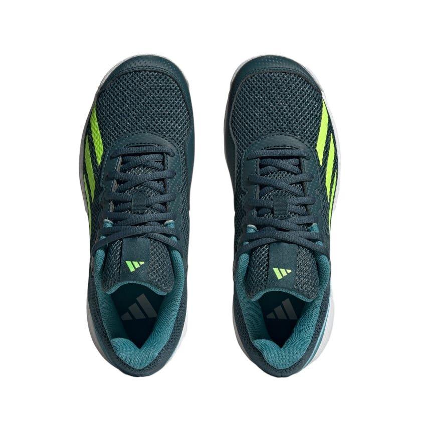 Adidas | Scarpe Courtflash Junior Arctic Night/Lucid Lemon/Arctic Fusion - Fabbrica Ski Sises