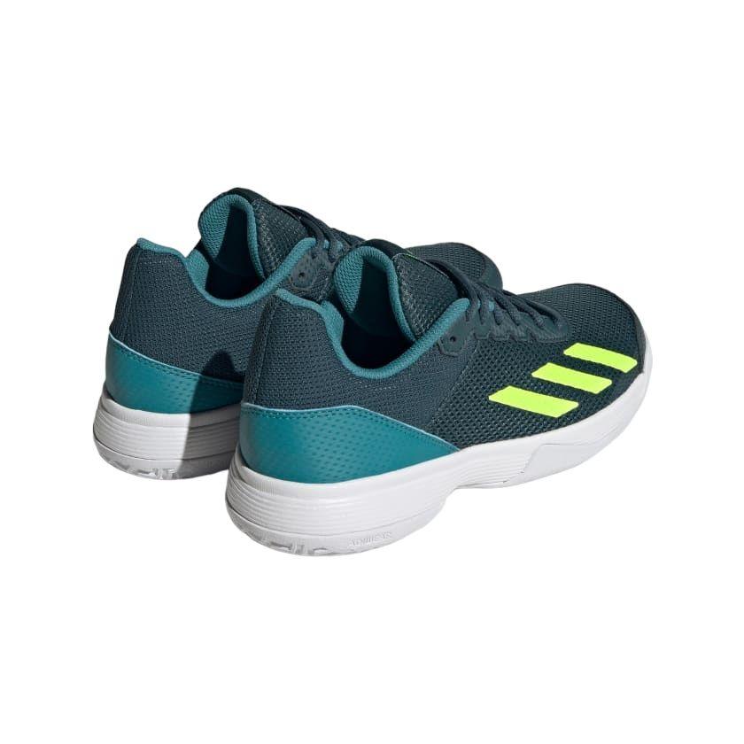 Adidas | Scarpe Courtflash Junior Arctic Night/Lucid Lemon/Arctic Fusion - Fabbrica Ski Sises