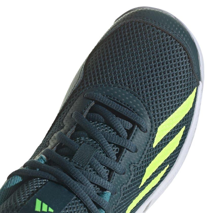 Adidas | Scarpe Courtflash Junior Arctic Night/Lucid Lemon/Arctic Fusion - Fabbrica Ski Sises