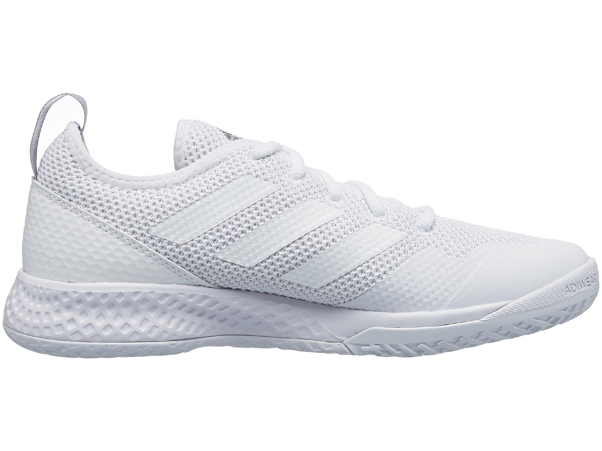 Adidas | Scarpe da Tennis Court Flash Donna ftwwht/ftwwht/silvmt - Fabbrica Ski Sises