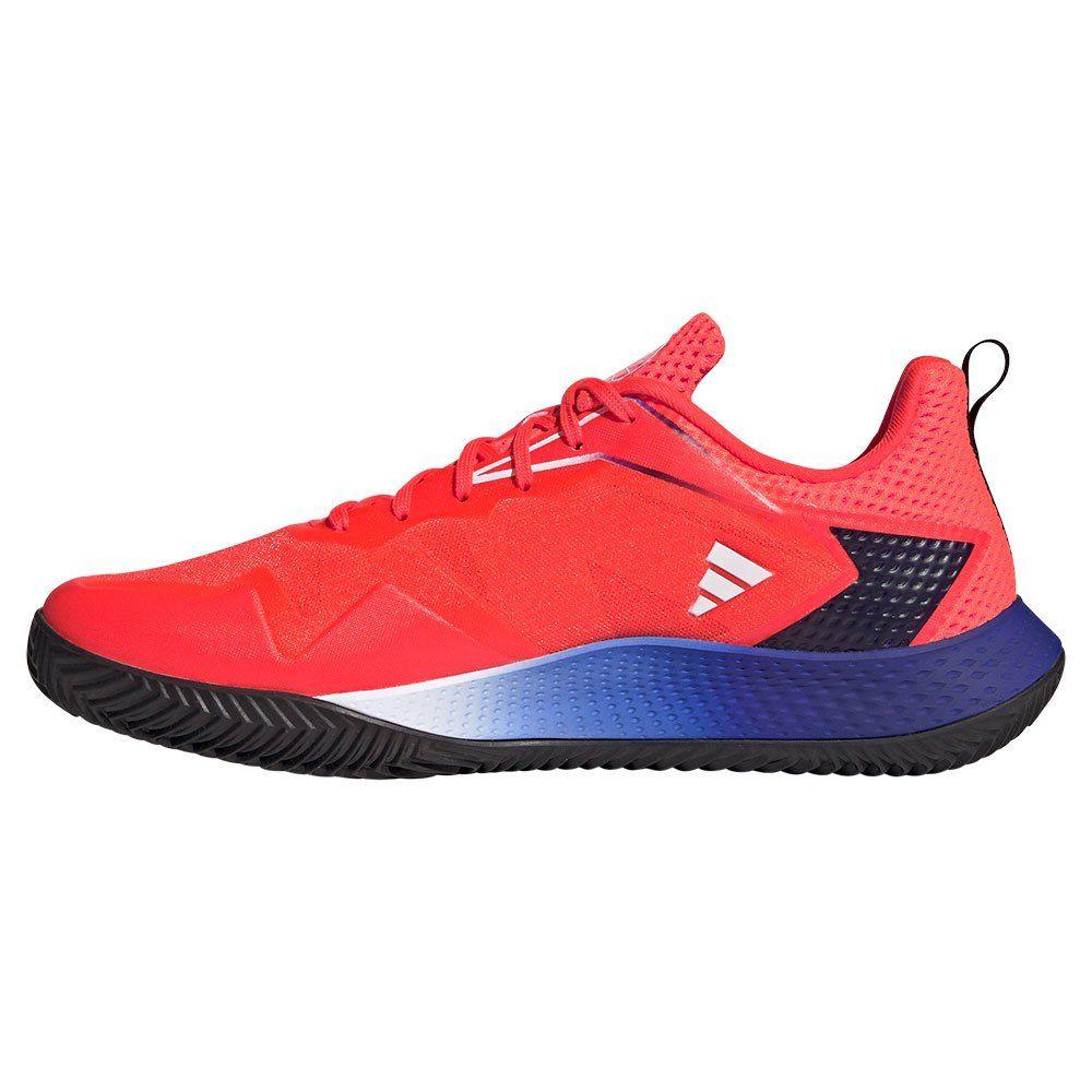 Adidas | Scarpe da Tennis Defiant Speed Clay Solar Red/Cloud White/Blue Fusion - Fabbrica Ski Sises