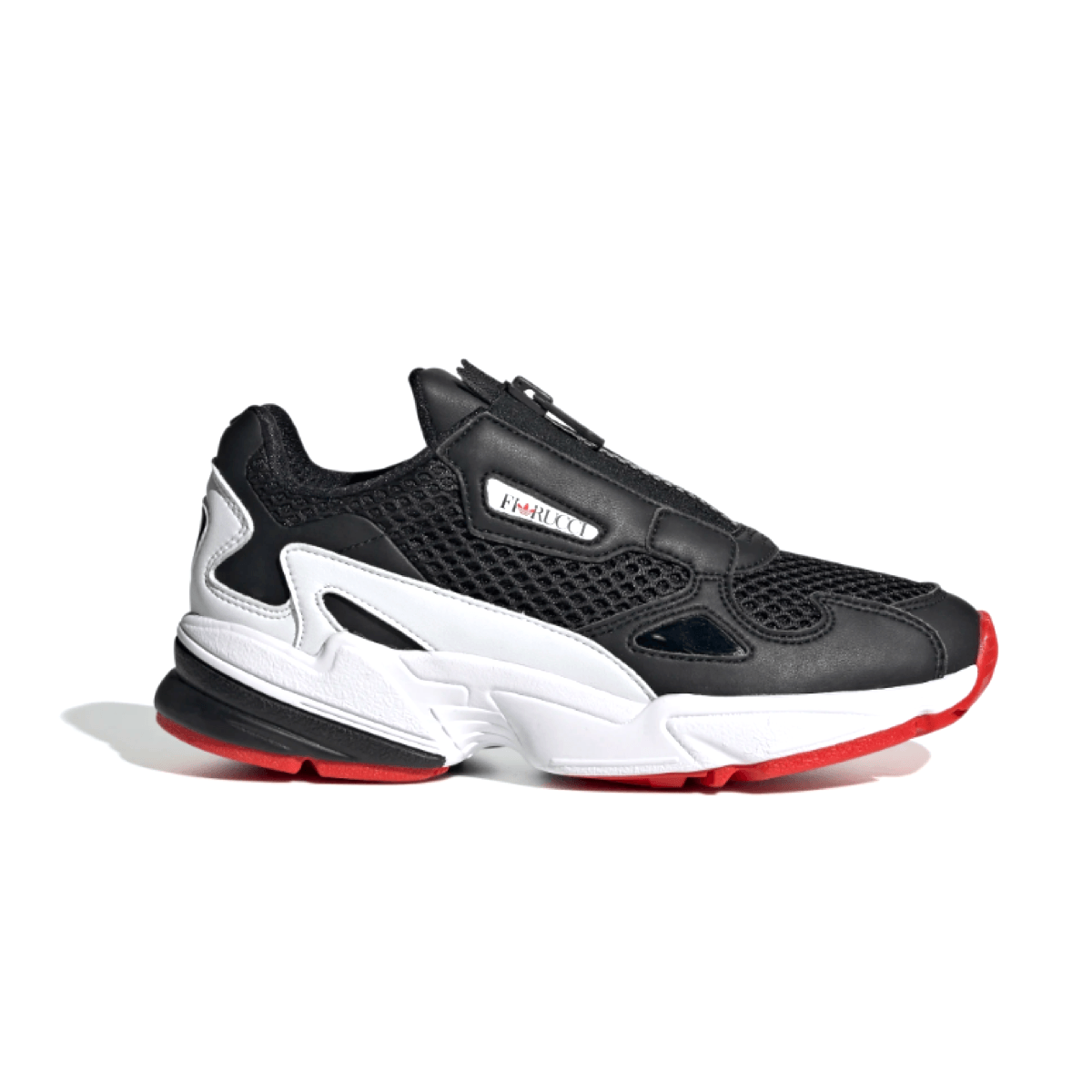 Adidas | Scarpe Falcon Zip Fiorucci Donna Nere - Fabbrica Ski Sises