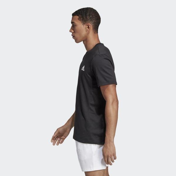 Adidas | T-shirt Escouade Uomo Nera - Fabbrica Ski Sises