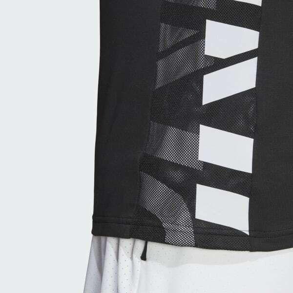 Adidas | T-shirt Escouade Uomo Nera - Fabbrica Ski Sises
