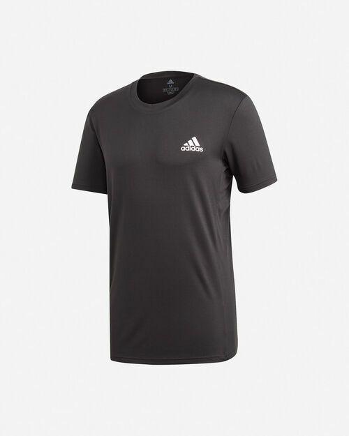 Adidas | T-shirt Escouade Uomo Nera - Fabbrica Ski Sises
