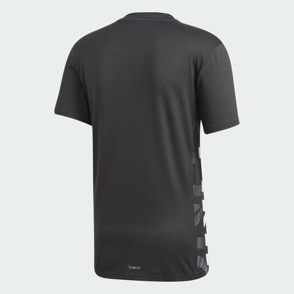 Adidas | T-shirt Escouade Uomo Nera - Fabbrica Ski Sises