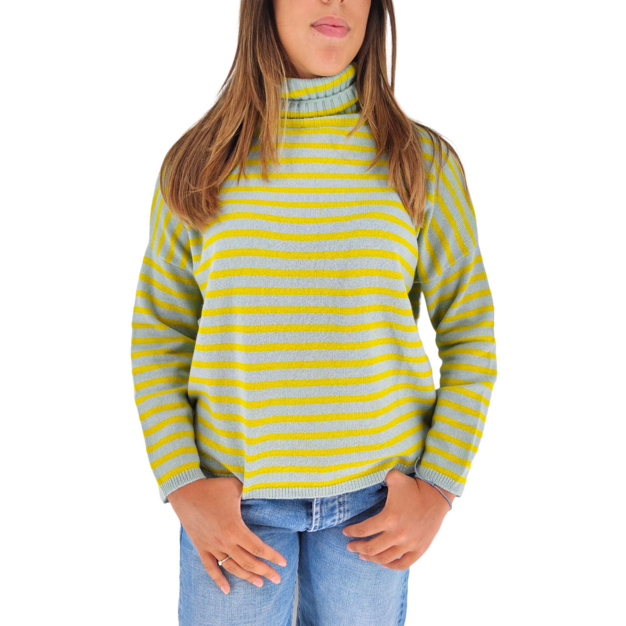 Alyki Cashmere | Maglia Sophie DV Donna Dew Chamad - Fabbrica Ski Sises