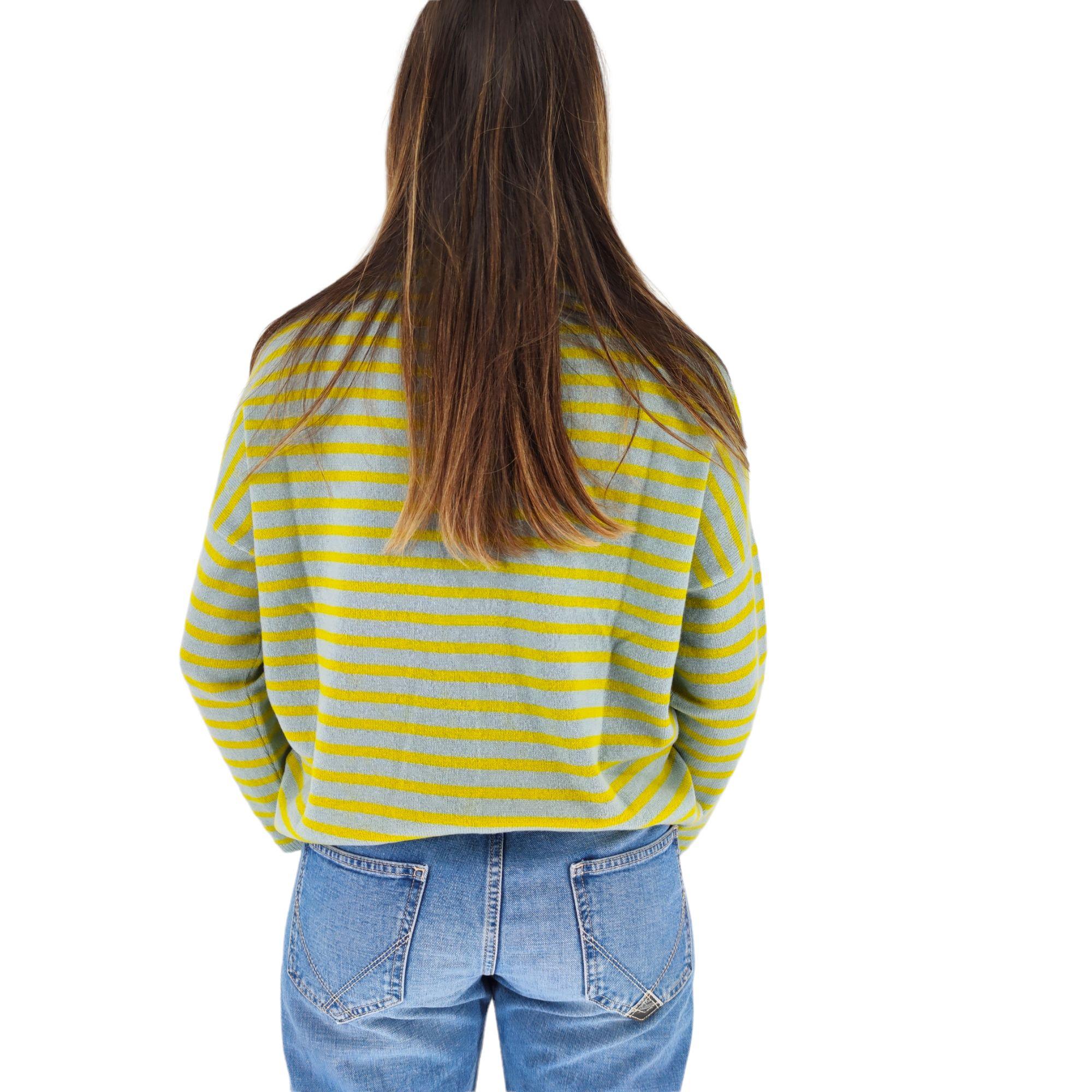 Alyki Cashmere | Maglia Sophie DV Donna Dew Chamad - Fabbrica Ski Sises