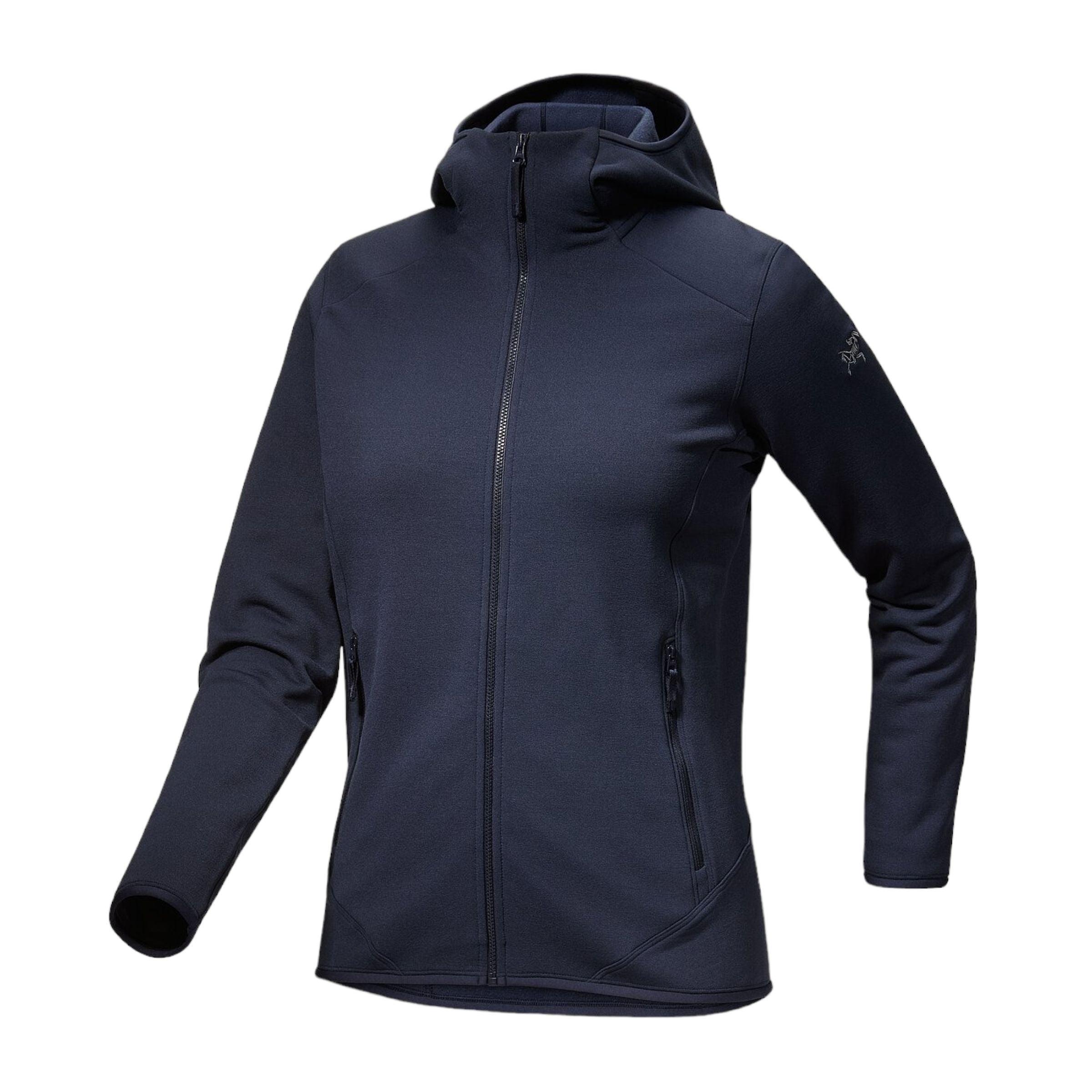 Arc'Teryx | Maglia Kyanite Hoody Donna Black Sapphire - Fabbrica Ski Sises