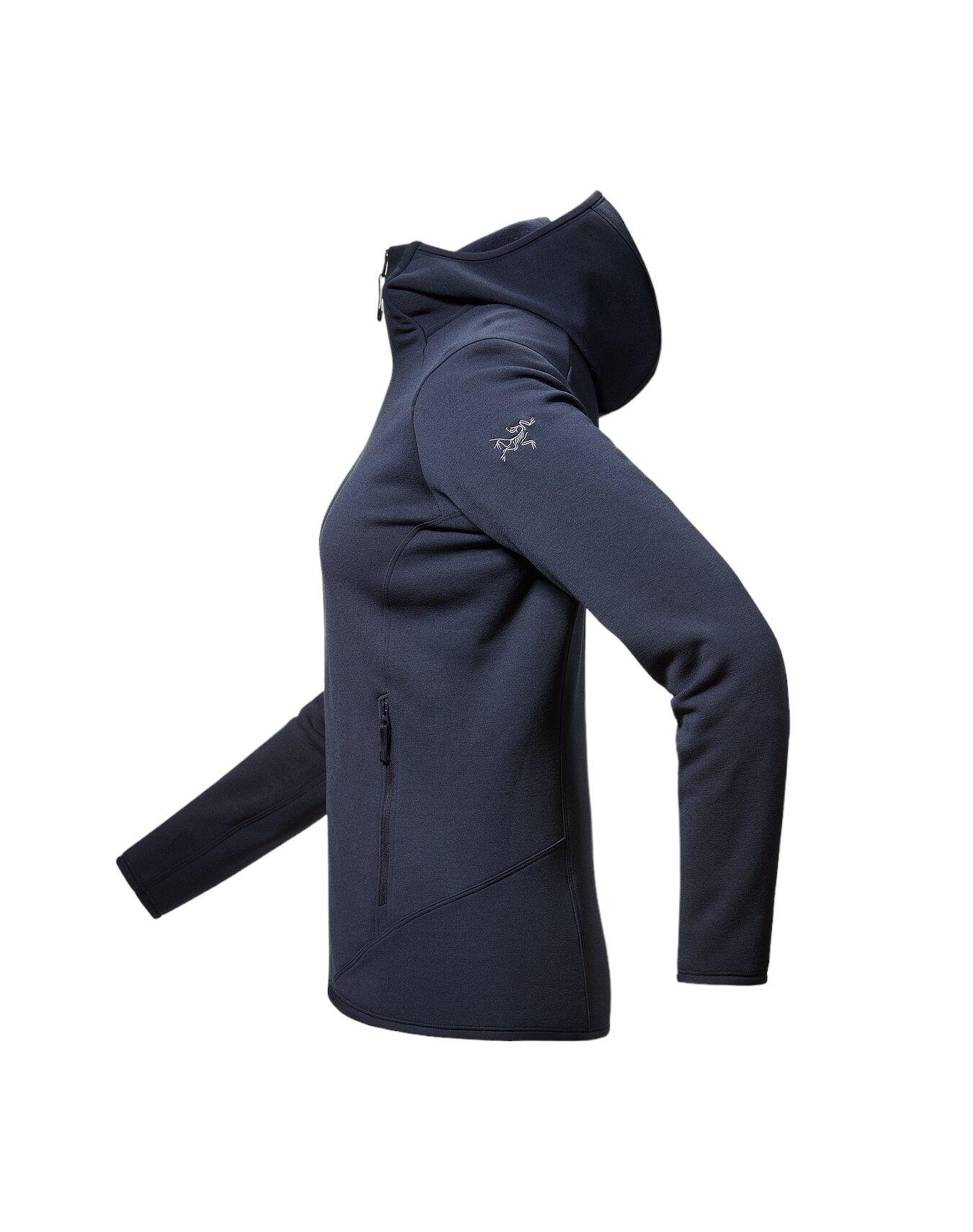 Arc'Teryx | Maglia Kyanite Hoody Donna Black Sapphire - Fabbrica Ski Sises