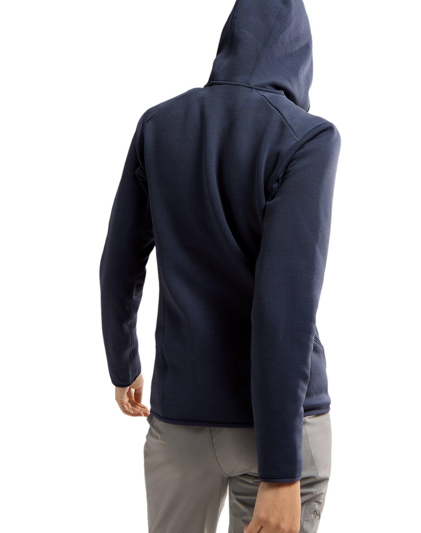Arc'Teryx | Maglia Kyanite Hoody Donna Black Sapphire - Fabbrica Ski Sises