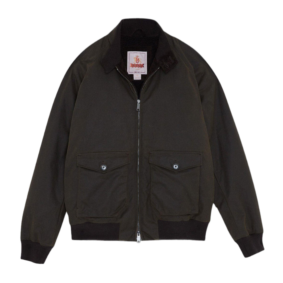Baracuta | Waxed Jacket G9 Pocket Man Deep Moss - Fabbrica Ski Sises