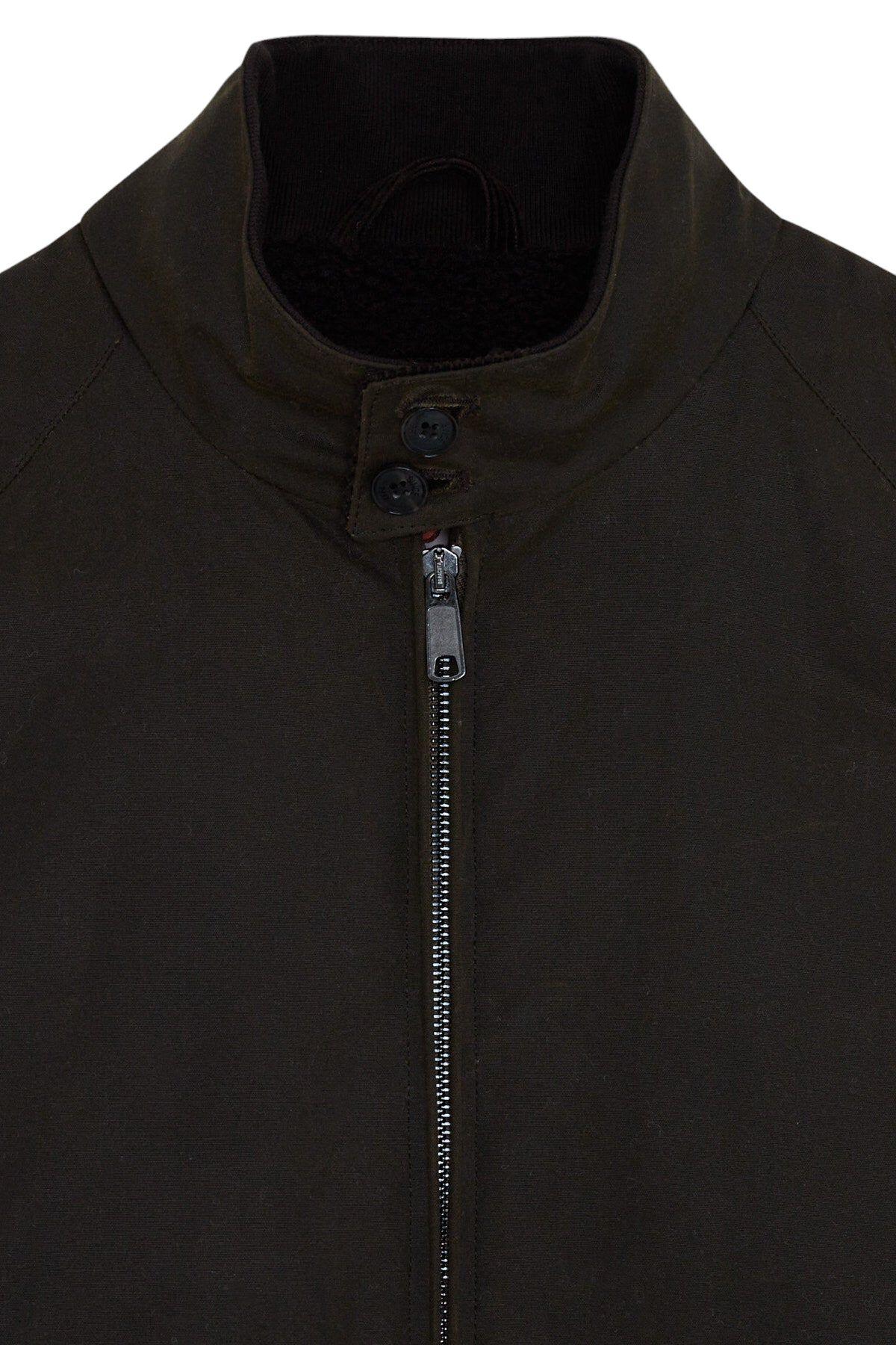 Baracuta | Giacca Waxed G9 Pocket Uomo Deep Moss - Fabbrica Ski Sises