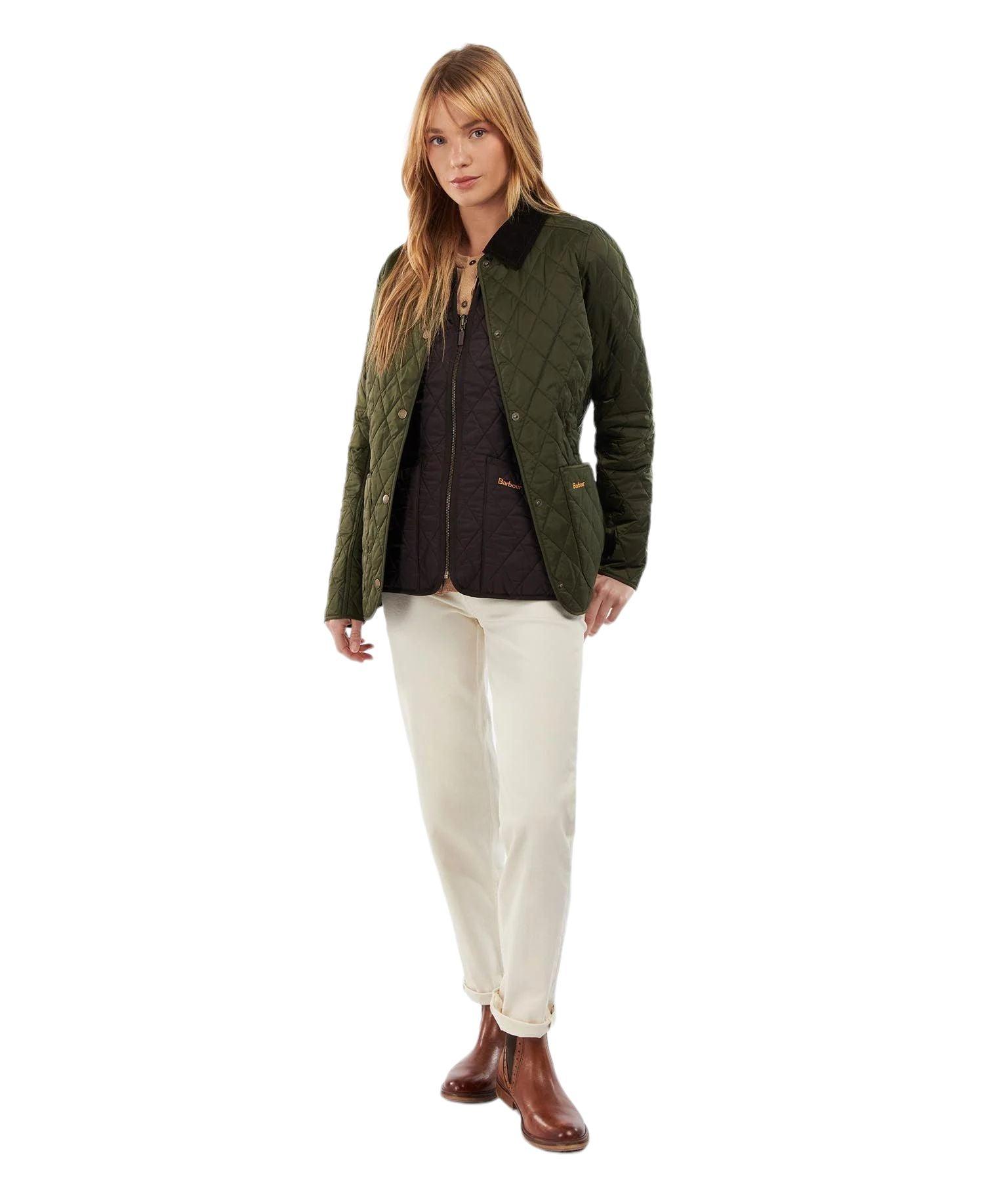 Barbour | Giacca Annandale Donna Olive - Fabbrica Ski Sises