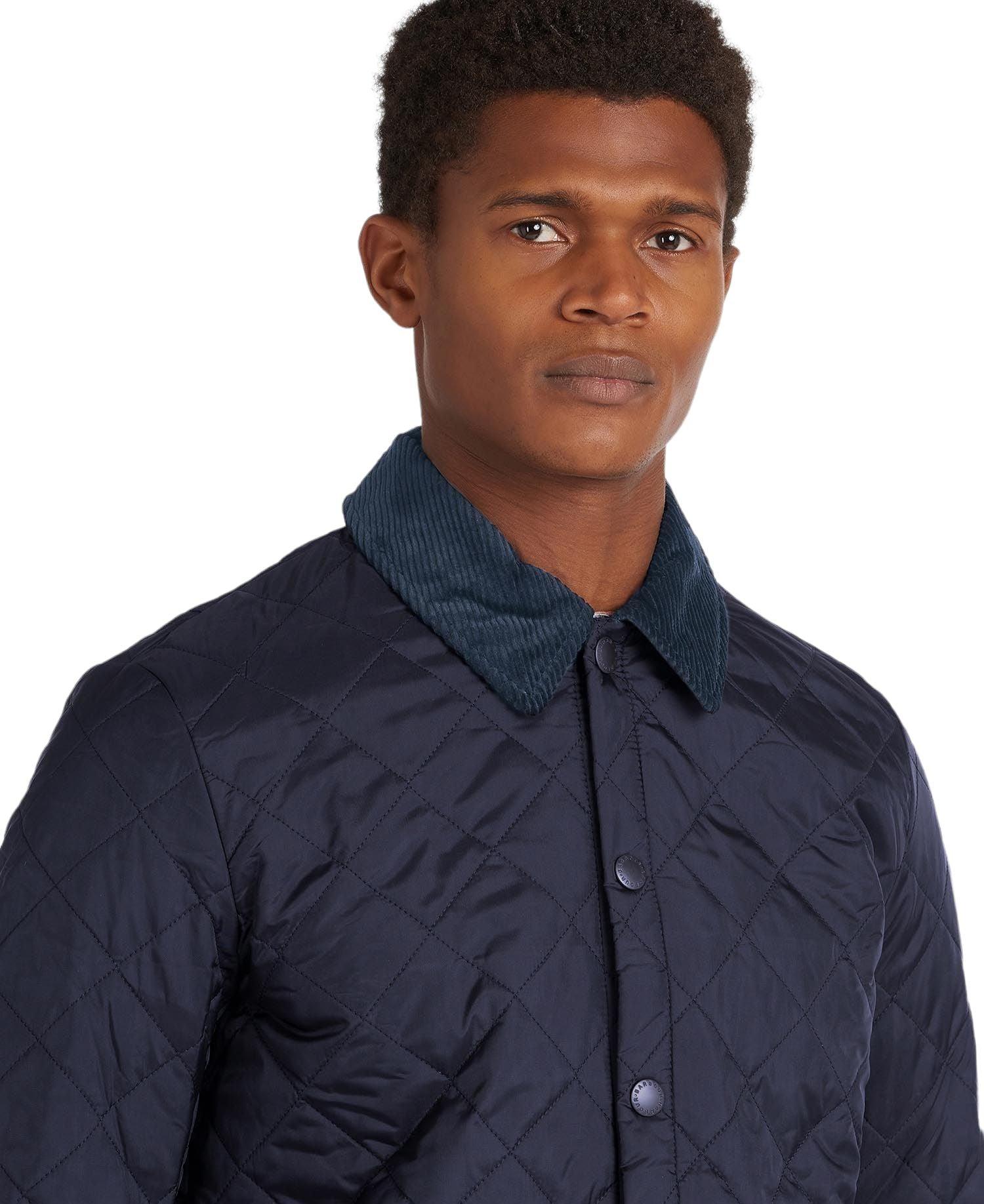 Barbour | Giacca Heritage Liddesdale Quilted Uomo Navy - Fabbrica Ski Sises