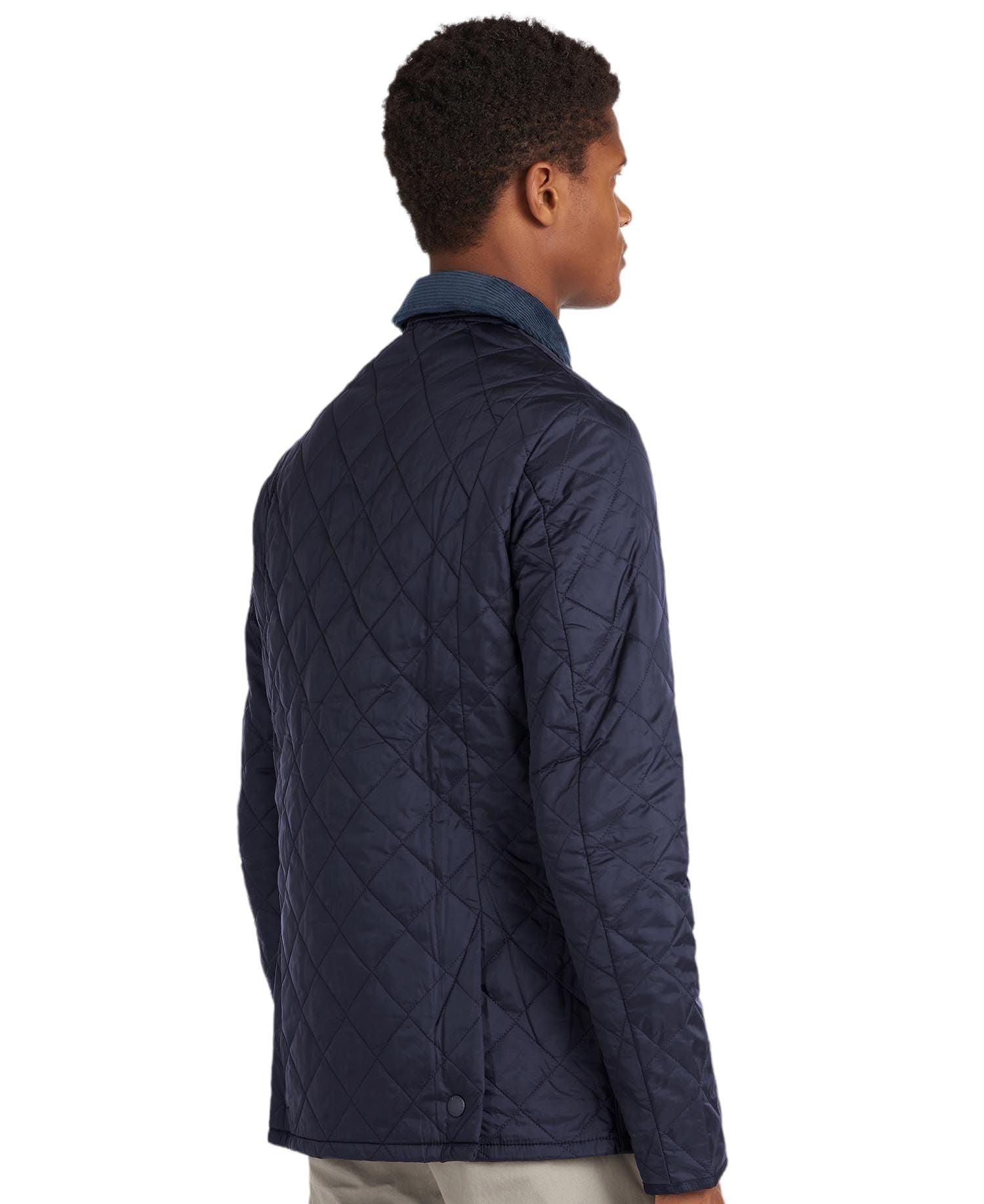 Barbour | Giacca Heritage Liddesdale Quilted Uomo Navy - Fabbrica Ski Sises