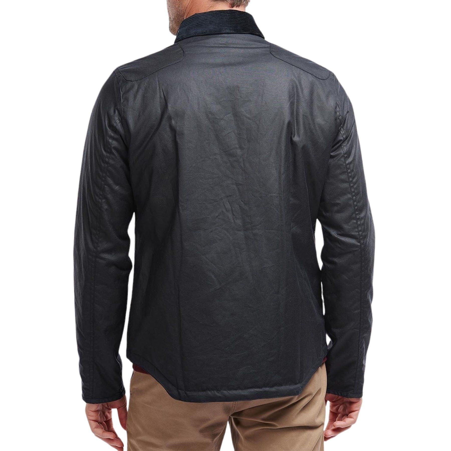 Barbour | Giacca Reelin Wax Uomo Navy - Fabbrica Ski Sises
