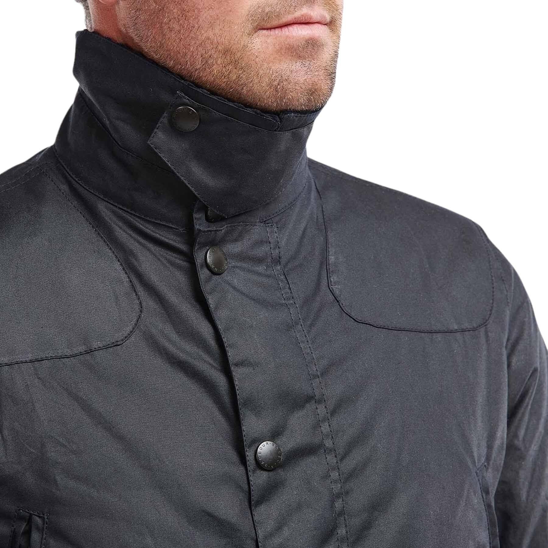 Barbour | Giacca Reelin Wax Uomo Navy - Fabbrica Ski Sises