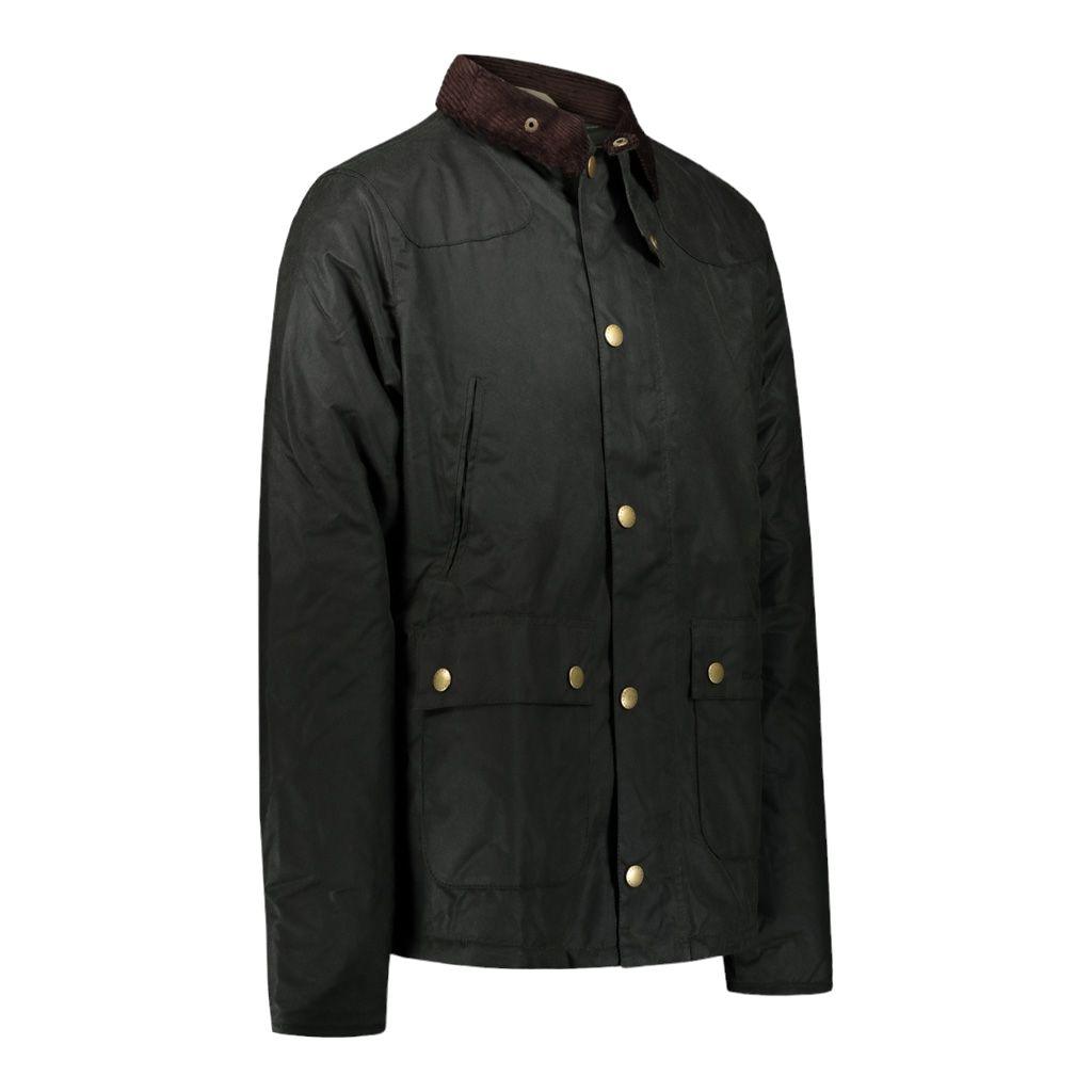Barbour | Giacca Reelin Wax Uomo Sage - Fabbrica Ski Sises