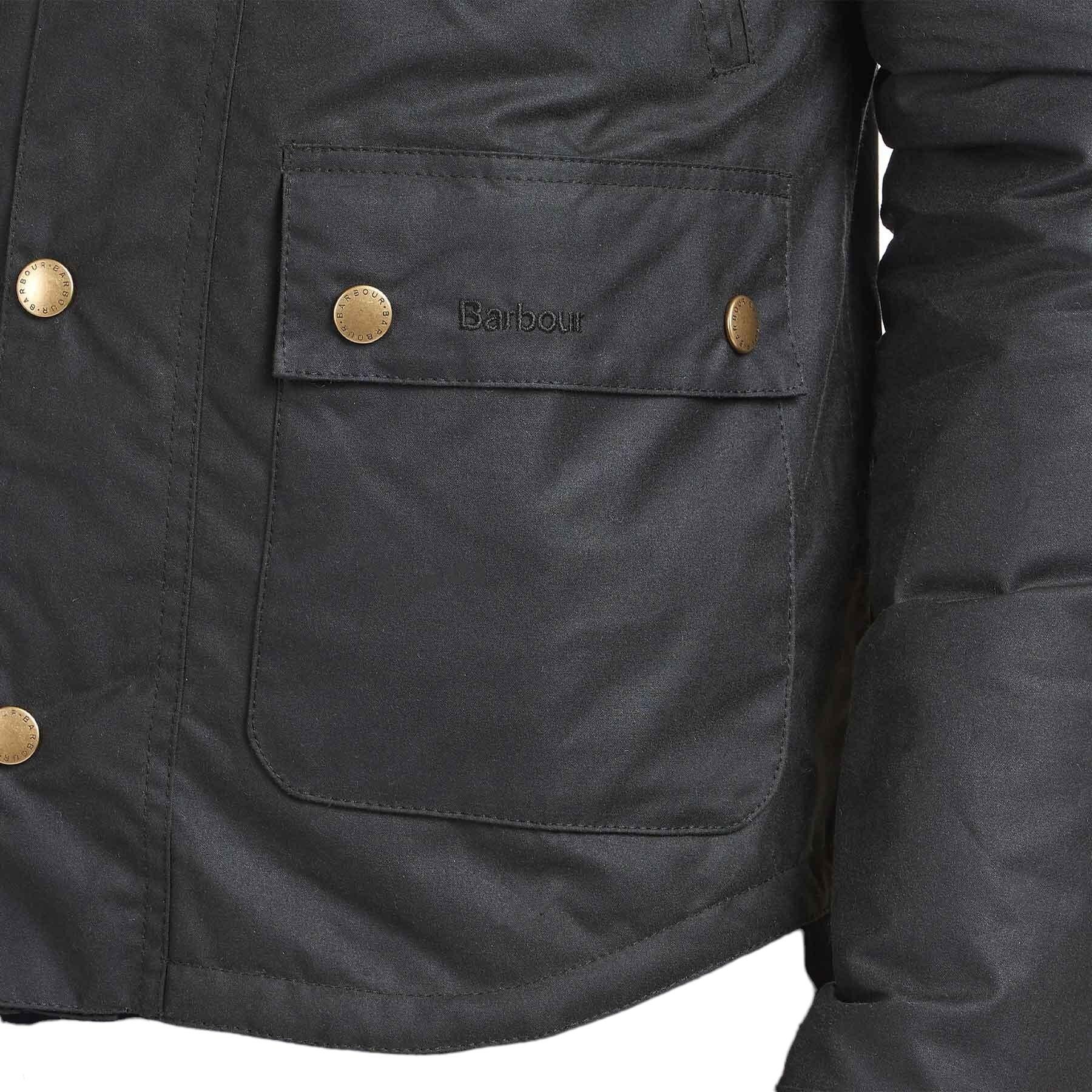 Barbour | Giacca Reelin Wax Uomo Sage - Fabbrica Ski Sises