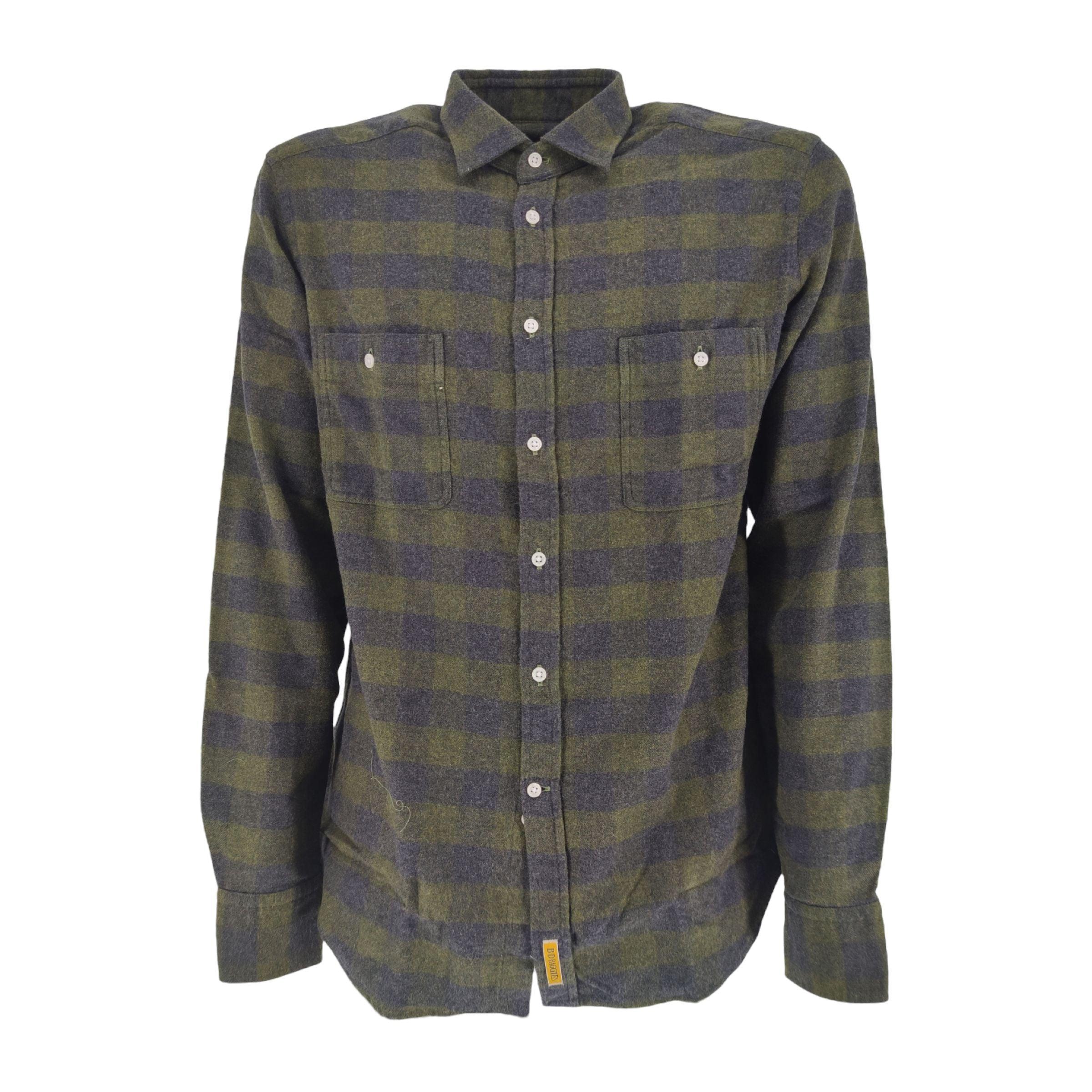 Bd Baggies | Camicia Maine Uomo Green/Blue - Fabbrica Ski Sises