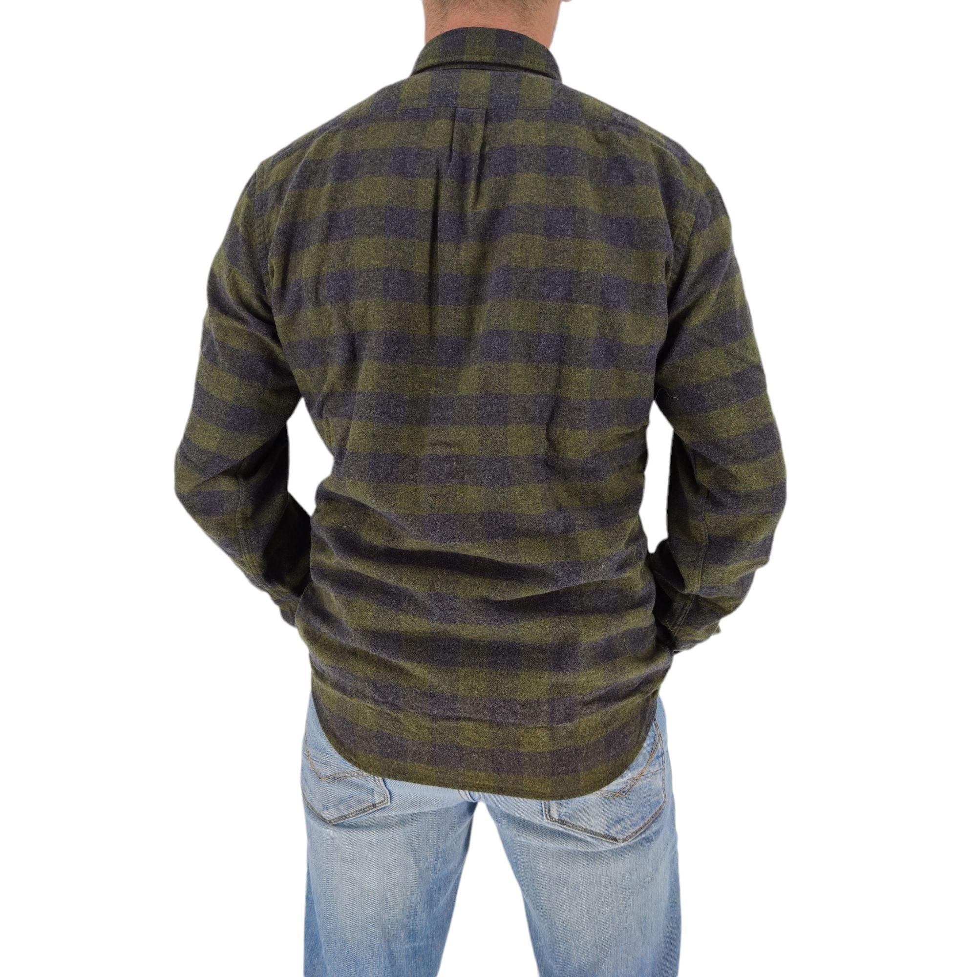 Bd Baggies | Camicia Maine Uomo Green/Blue - Fabbrica Ski Sises