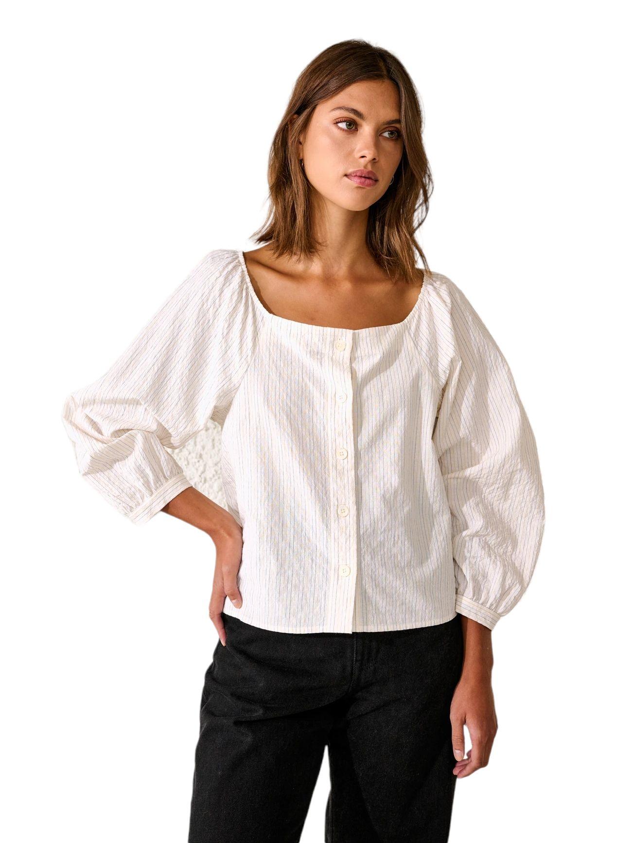 Bellerose | Camicia Alix Donna Stripe A - Fabbrica Ski Sises