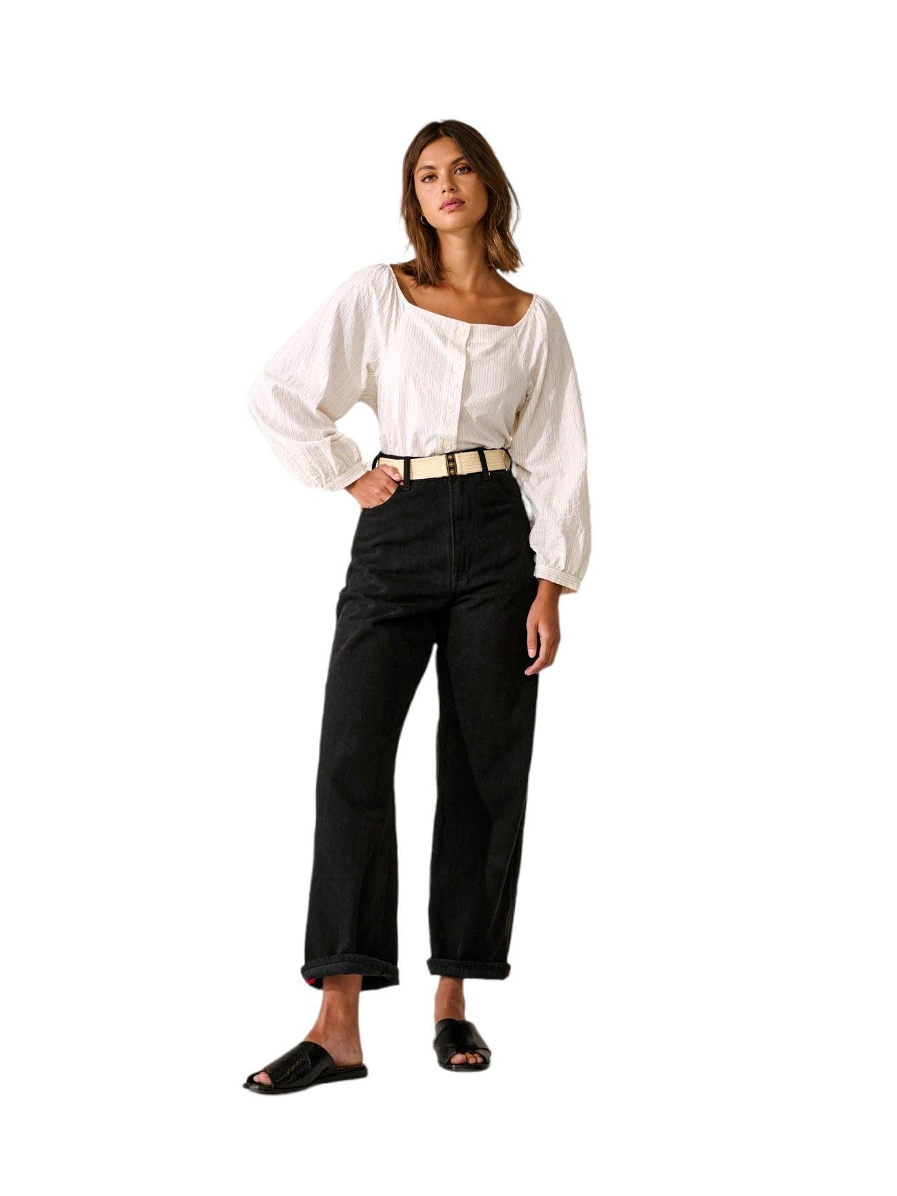 Bellerose | Camicia Alix Donna Stripe A - Fabbrica Ski Sises